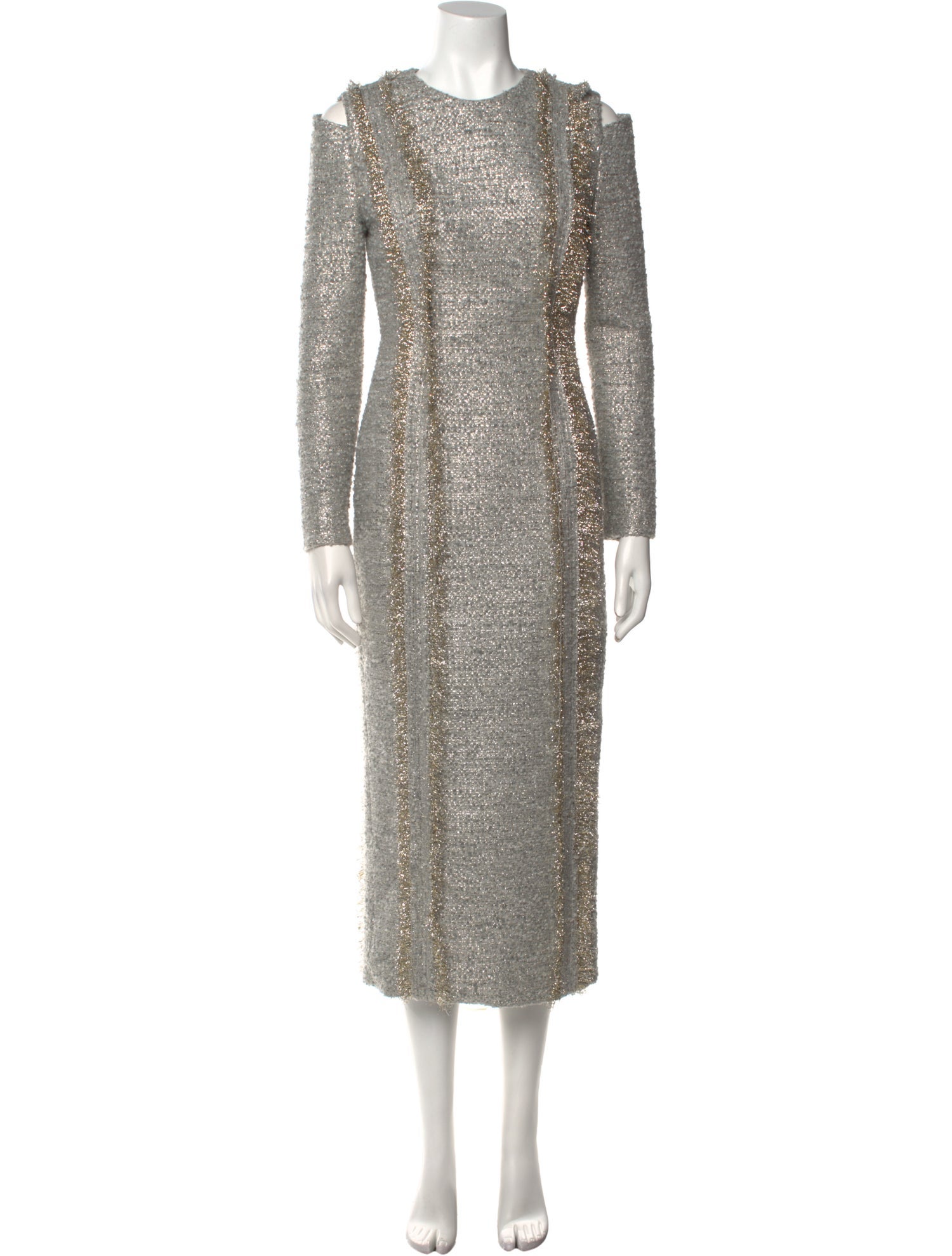 Bibhu Mohapatra Crew Neck Long Dress