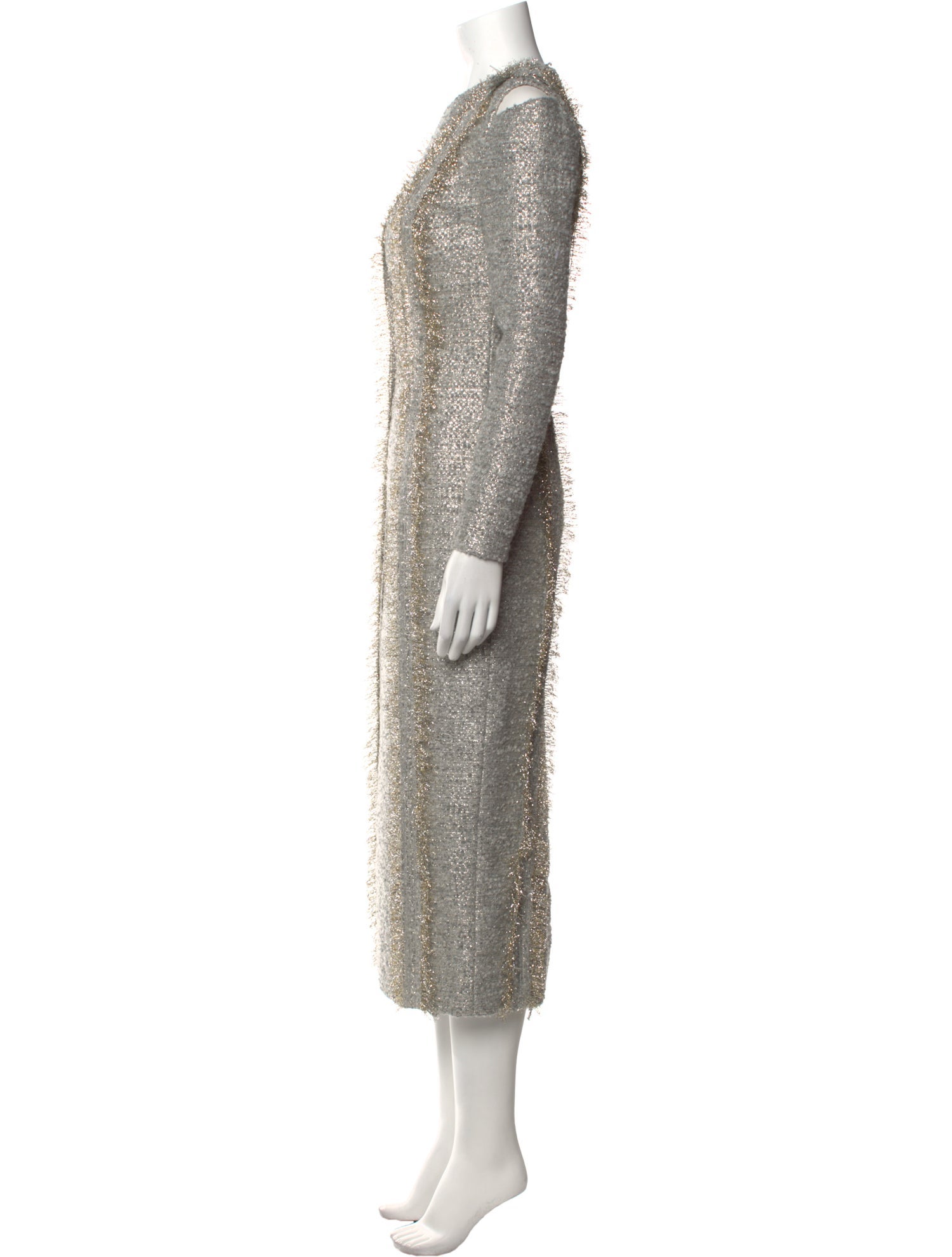 Bibhu Mohapatra Crew Neck Long Dress