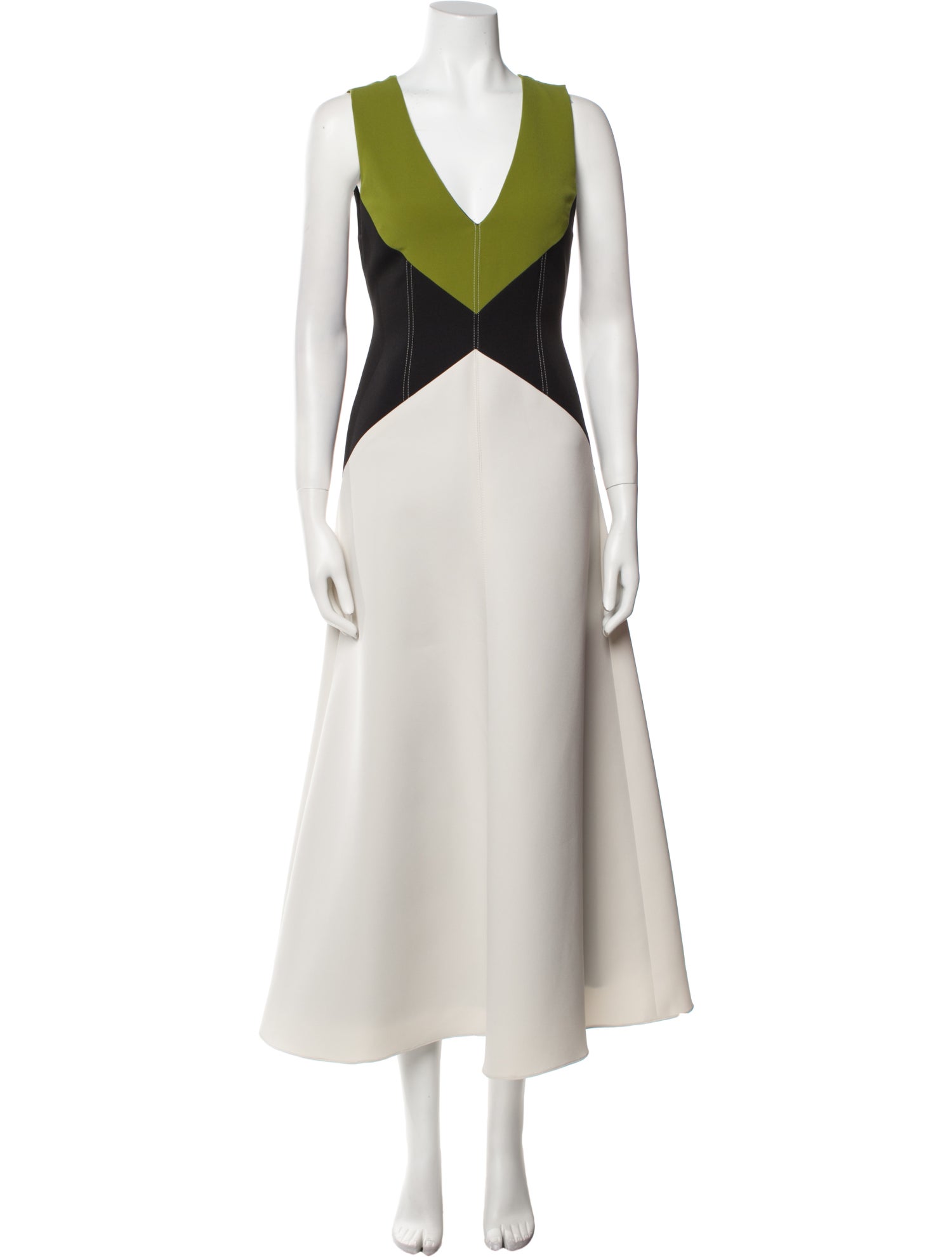 Bibhu Mohapatra V-Neck Long Dress