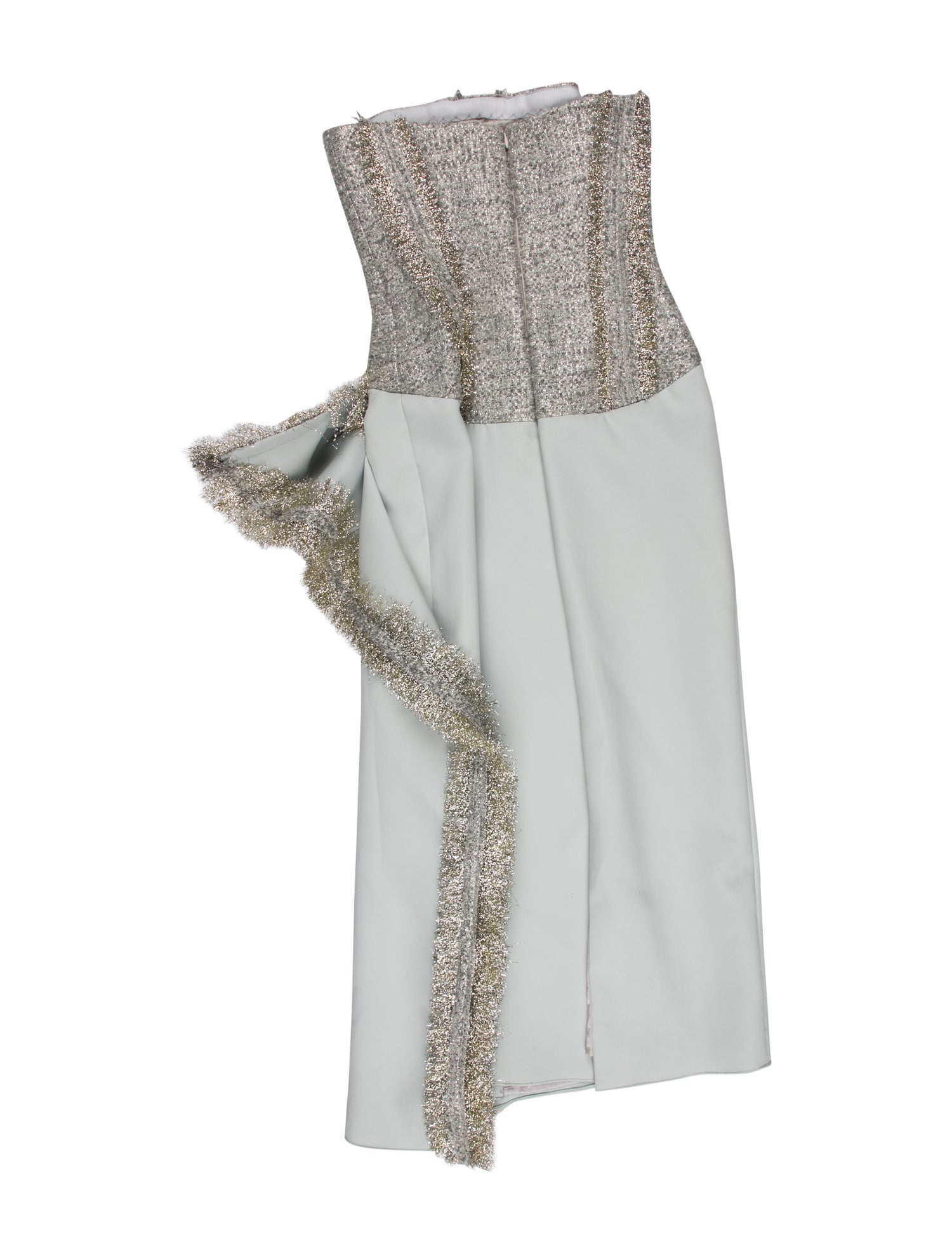 Bibhu Mohapatra Strapless Midi Length Dress