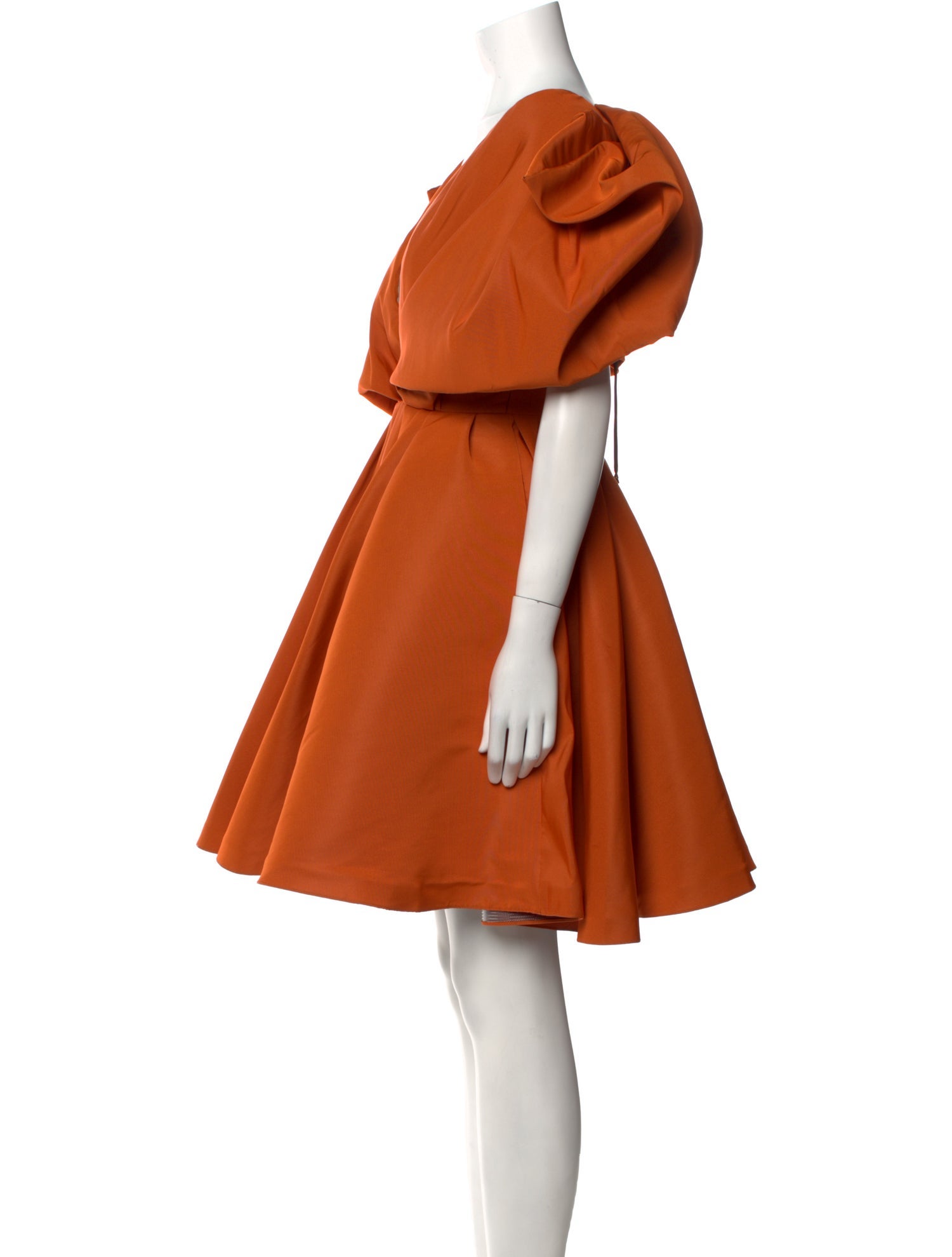 Bibhu Mohapatra V-Neck Knee-Length Dress