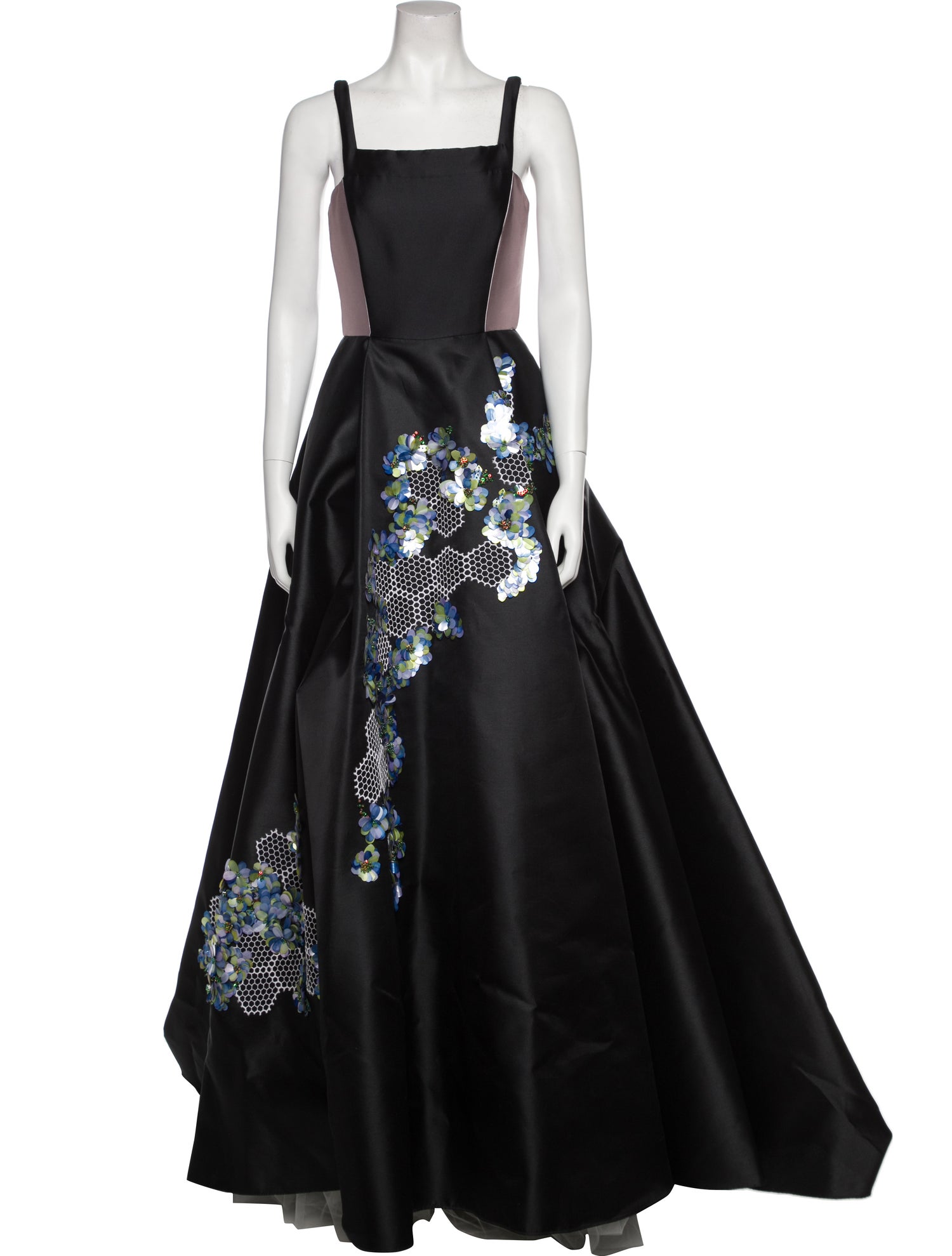 Bibhu Mohapatra Floral Print Long Dress