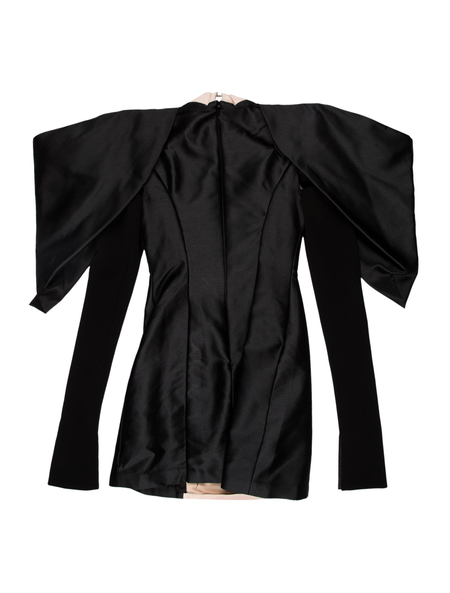 Bibhu Mohapatra Mock Neck Mini Dress