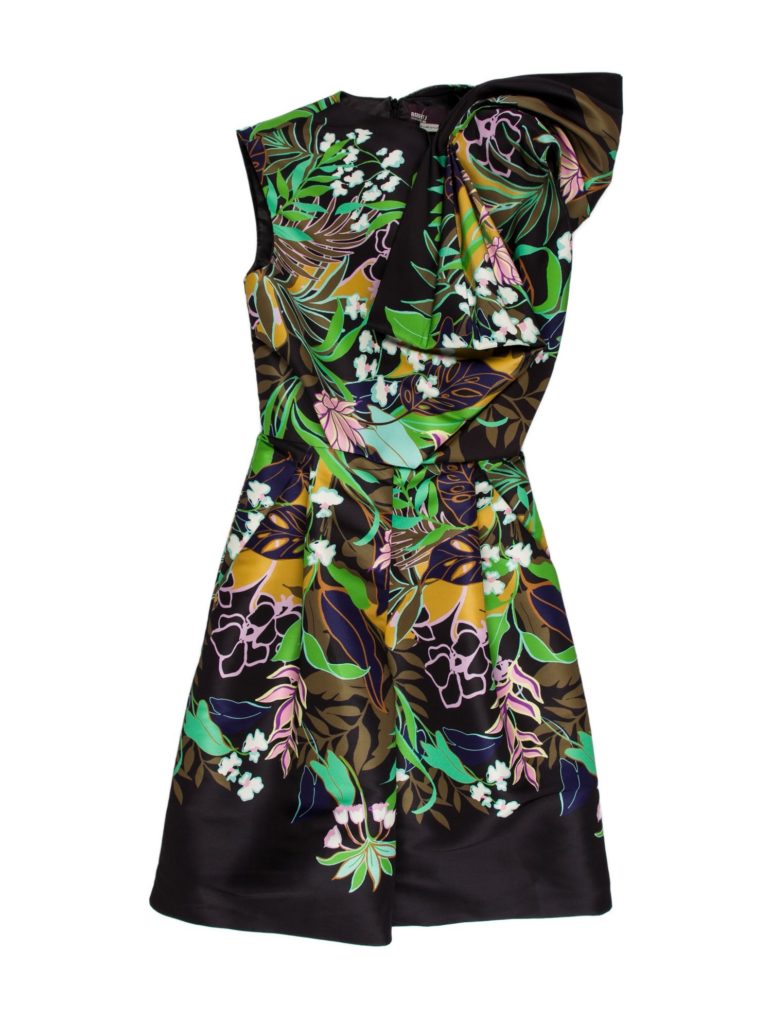 Bibhu Mohapatra Printed Strapless Jumpsuit
