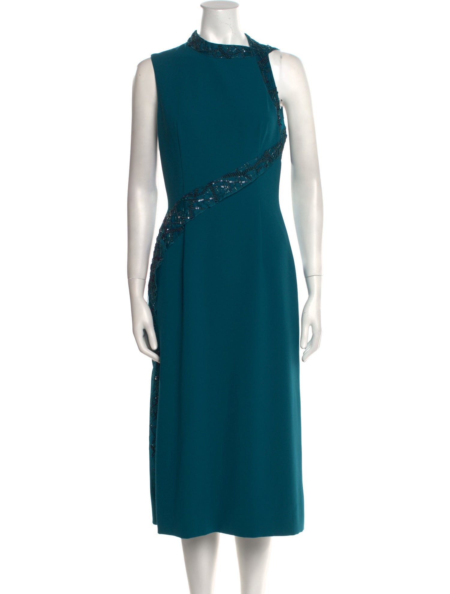 Bibhu Mohapatra Crew Neck Long Dress