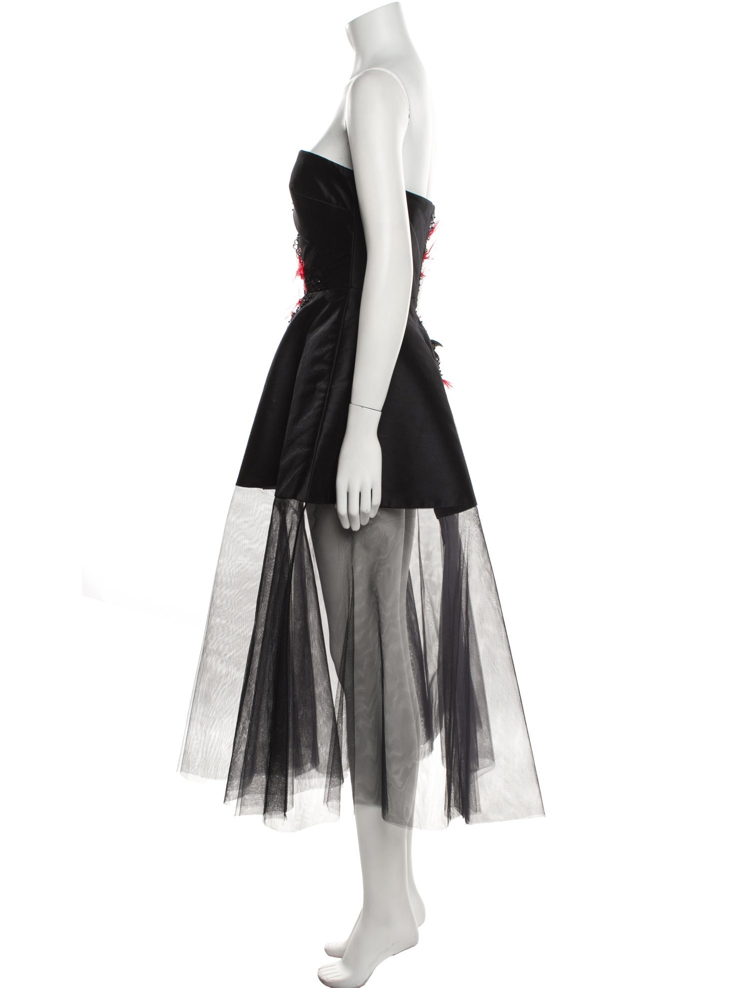 Bibhu Mohapatra Strapless Long Dress