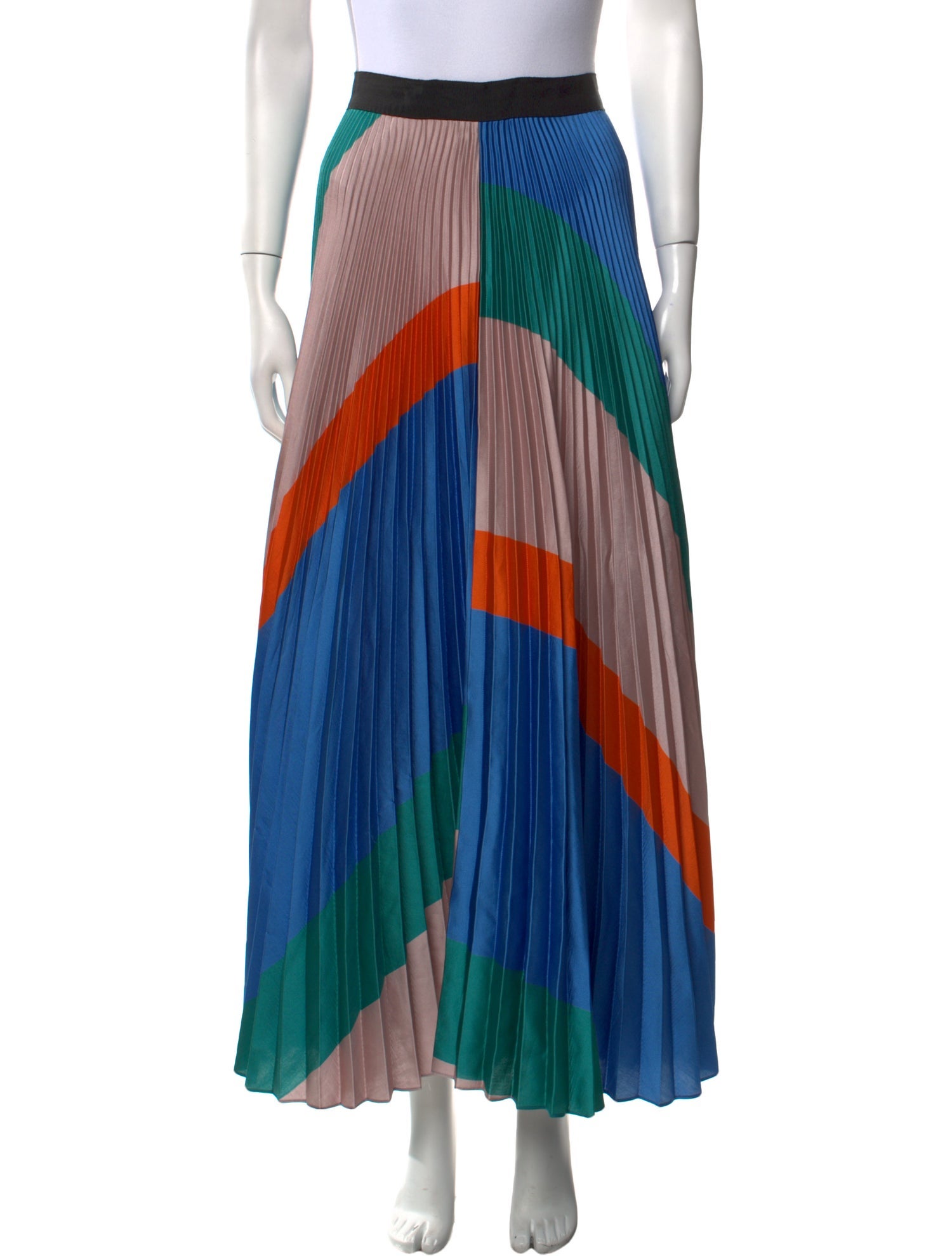 Bibhu Mohapatra Colorblock Pattern Long Skirt