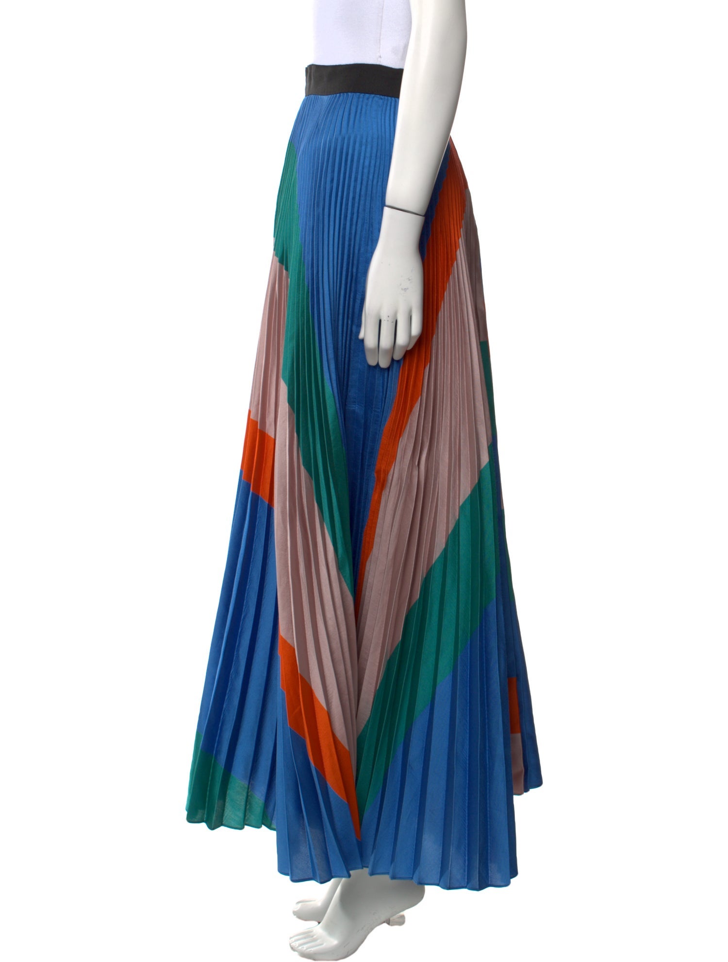 Bibhu Mohapatra Colorblock Pattern Long Skirt