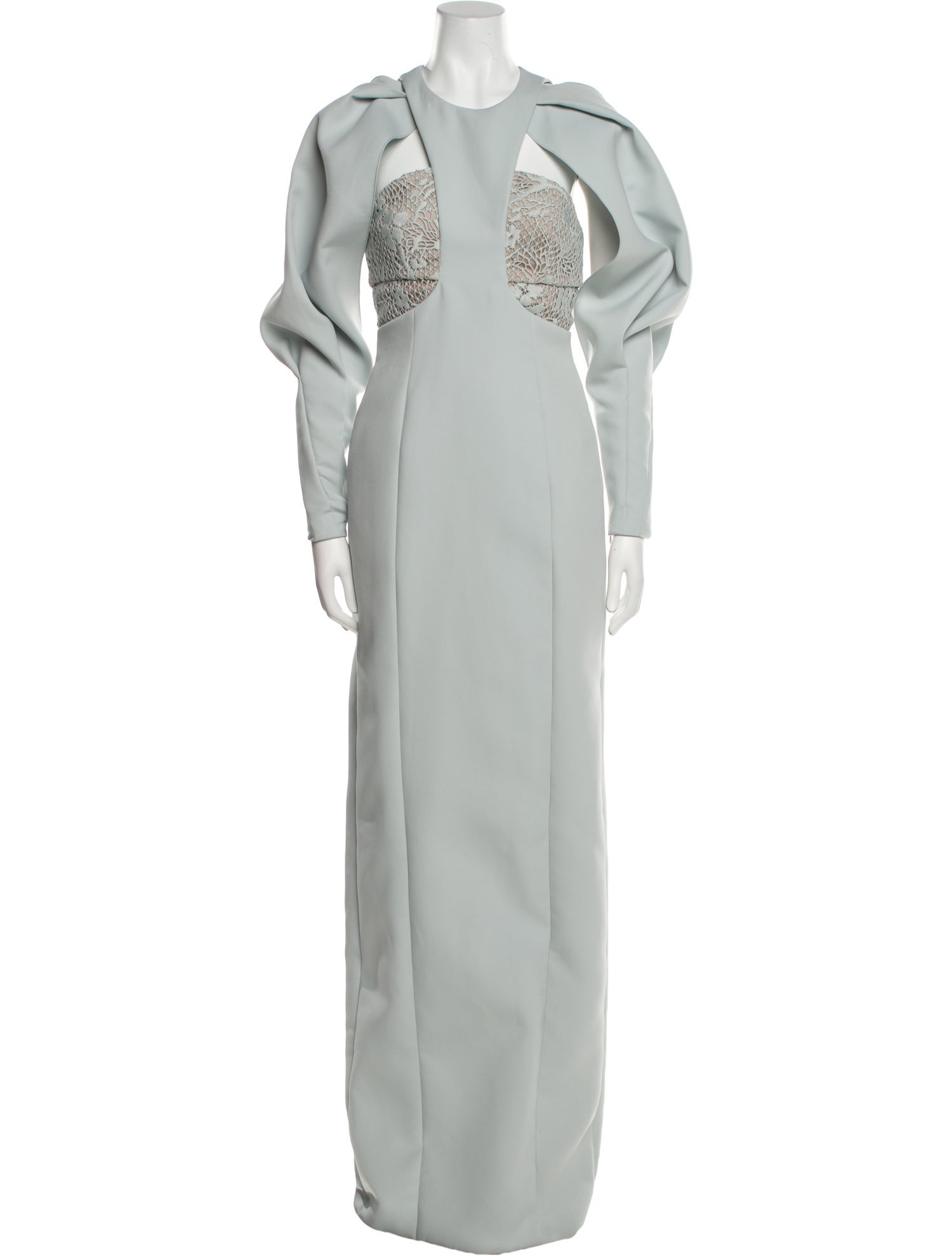 Bibhu Mohapatra Crew Neck Long Dress