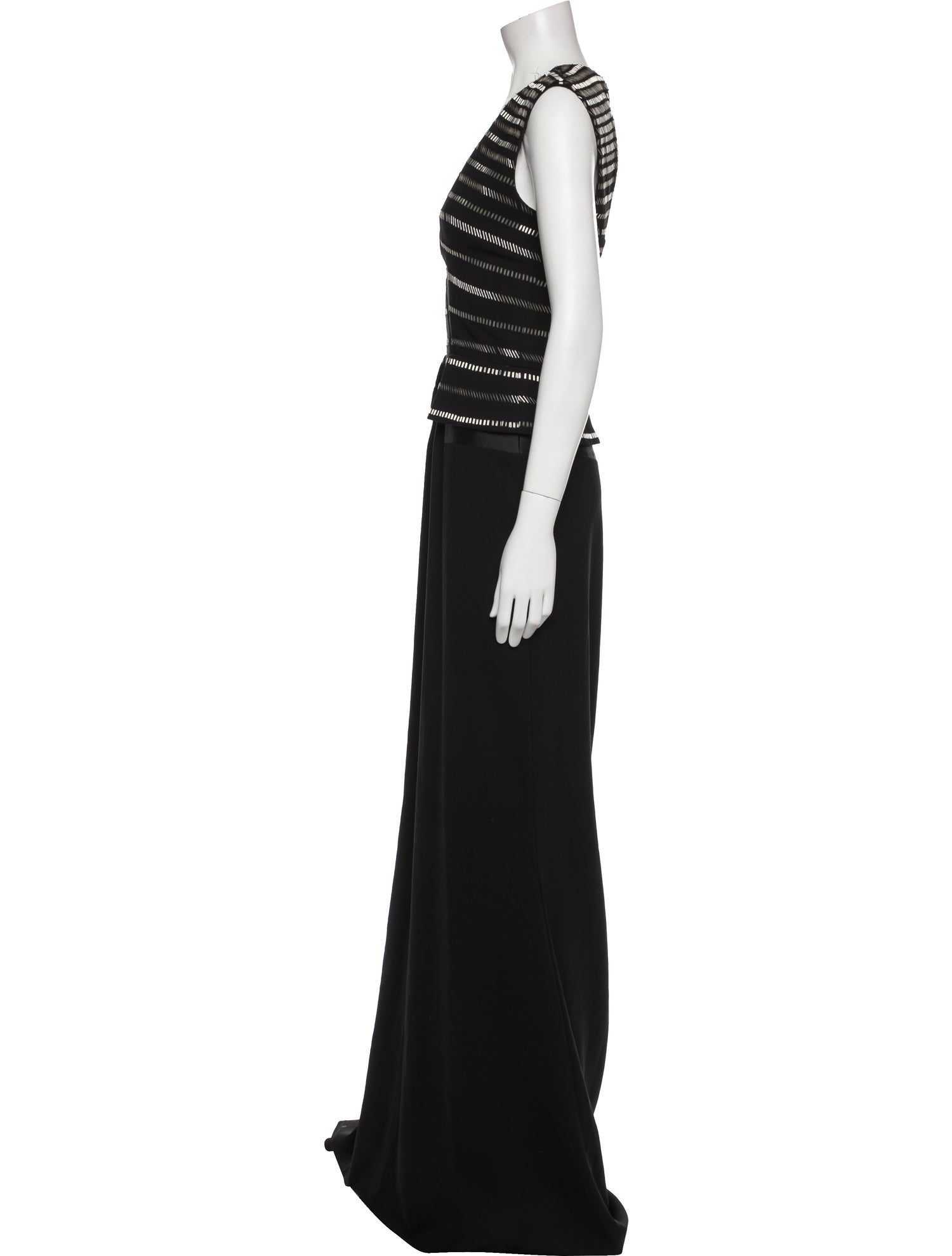 Bibhu Mohapatra Plunge Neckline Long Dress