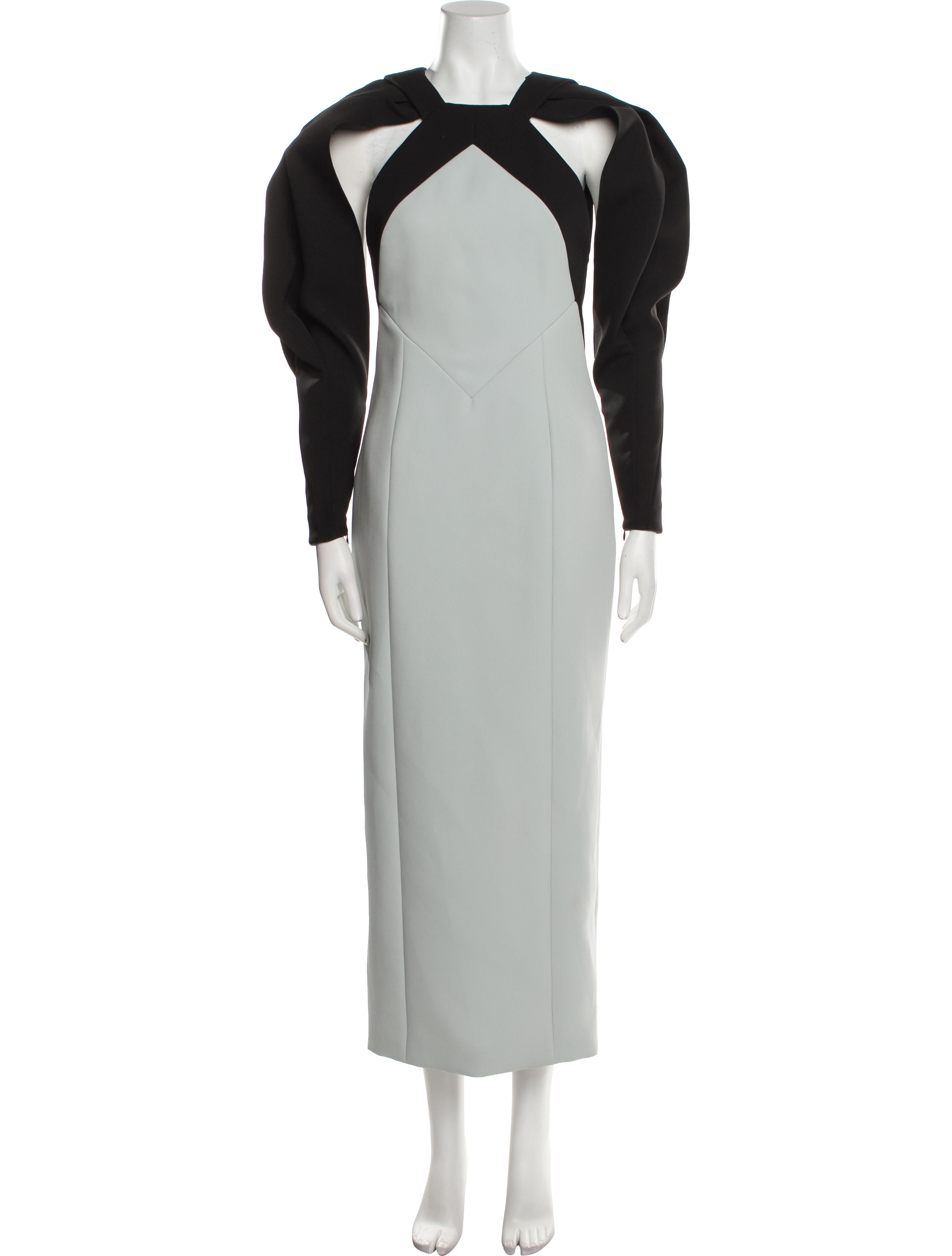 Bibhu Mohapatra Crew Neck Long Dress