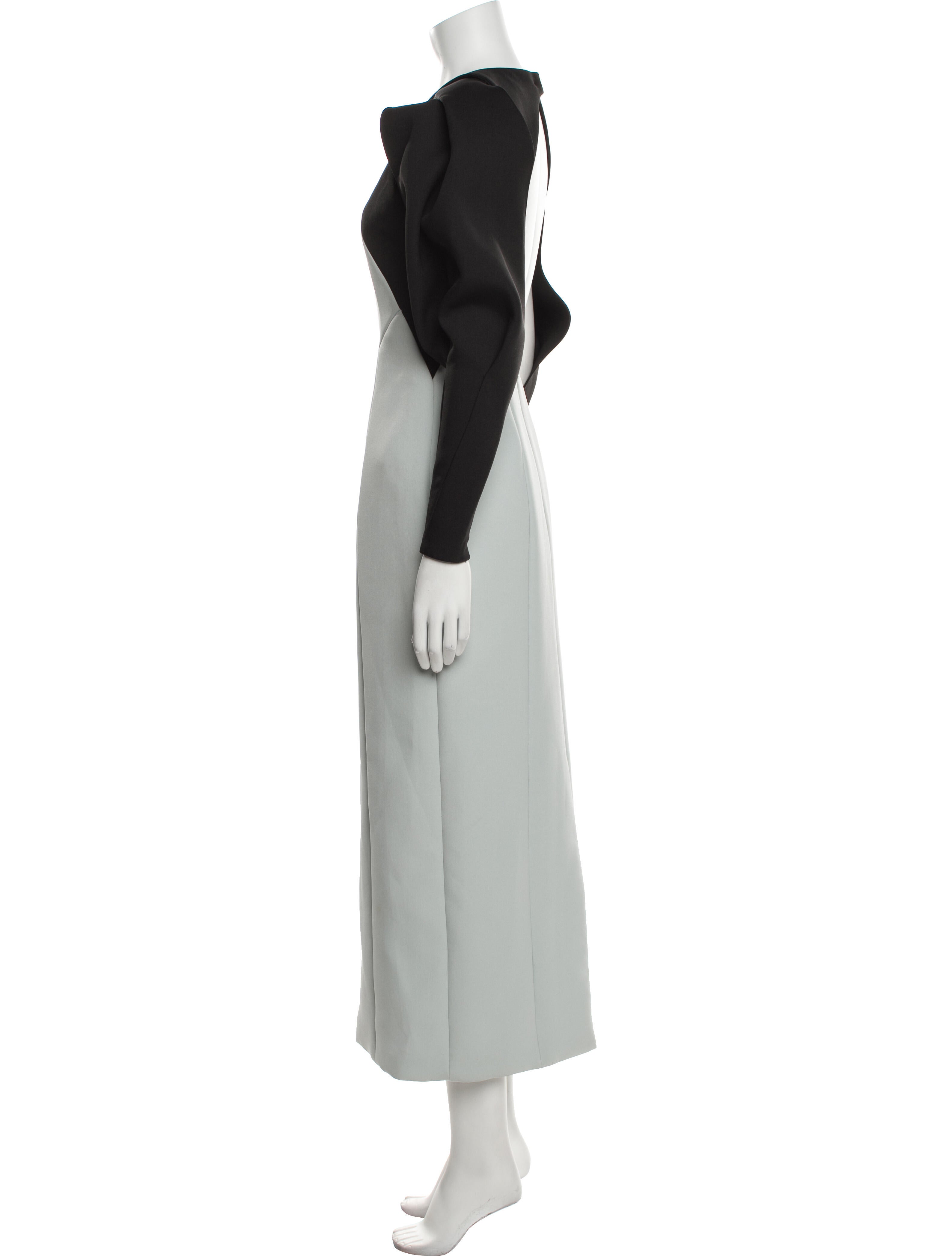 Bibhu Mohapatra Crew Neck Long Dress