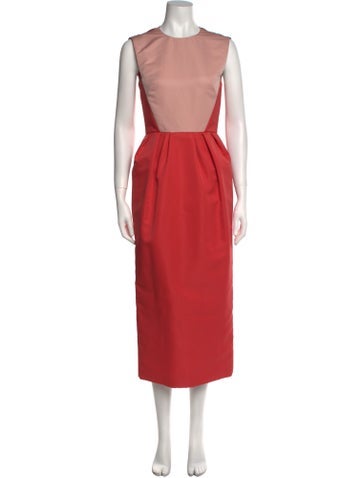 Bibhu Mohapatra Dresses Crew Neck Long Dress S