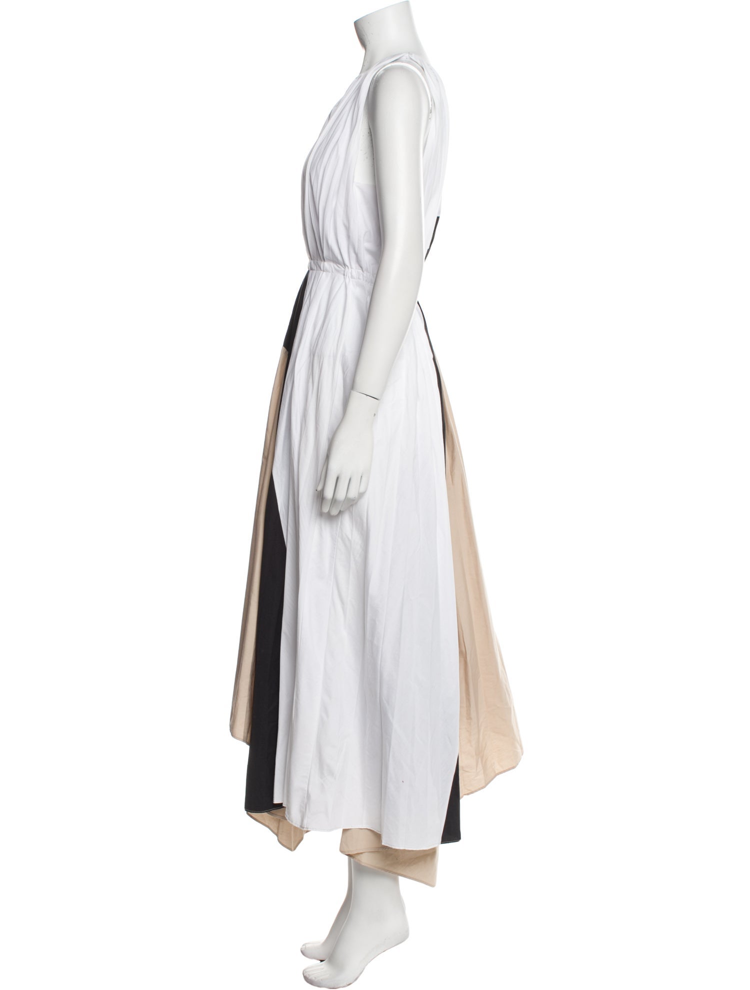 Bibhu Mohapatra Colorblock Pattern Long Dress
