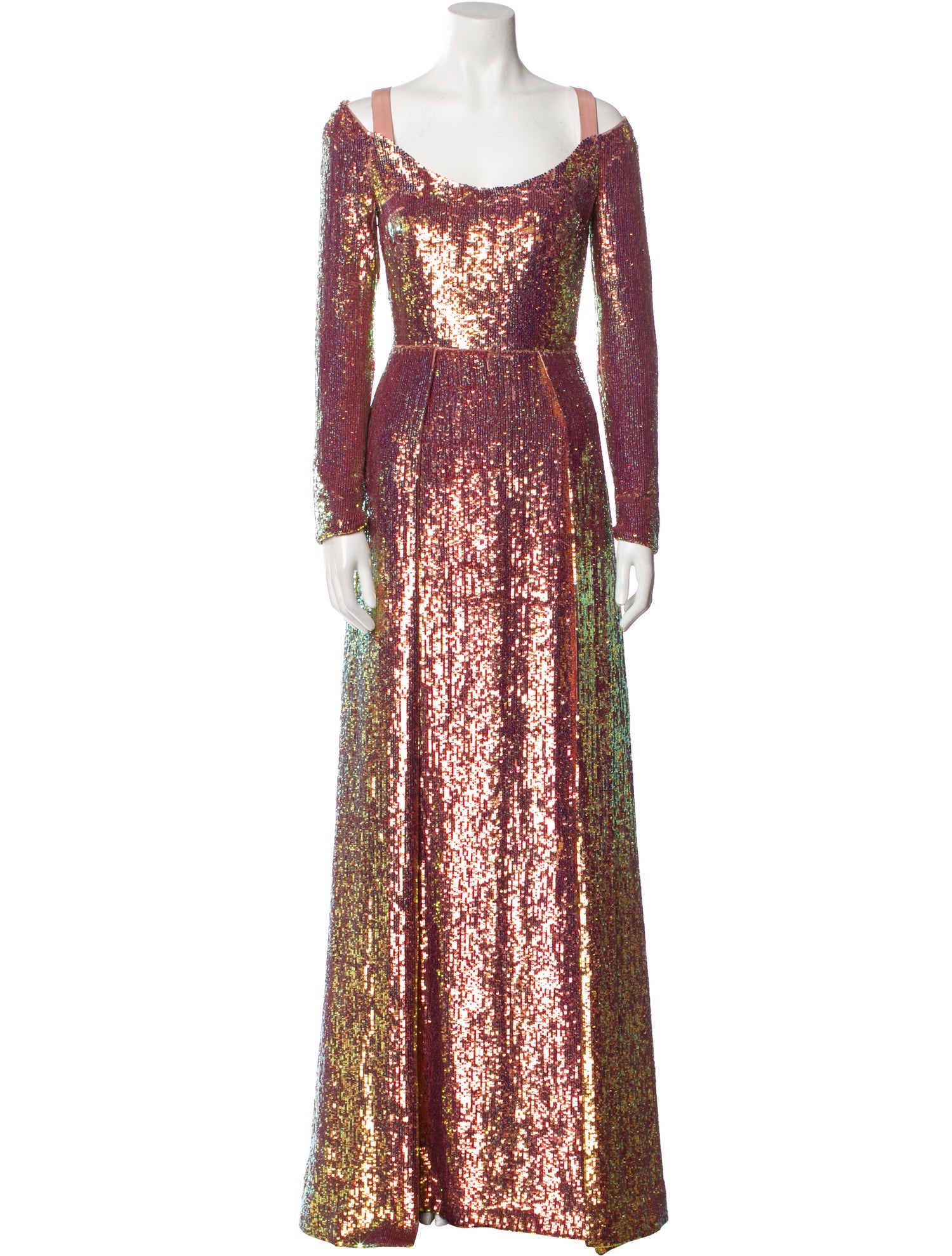 Bibhu Mohapatra Scoop Neck Long Dress