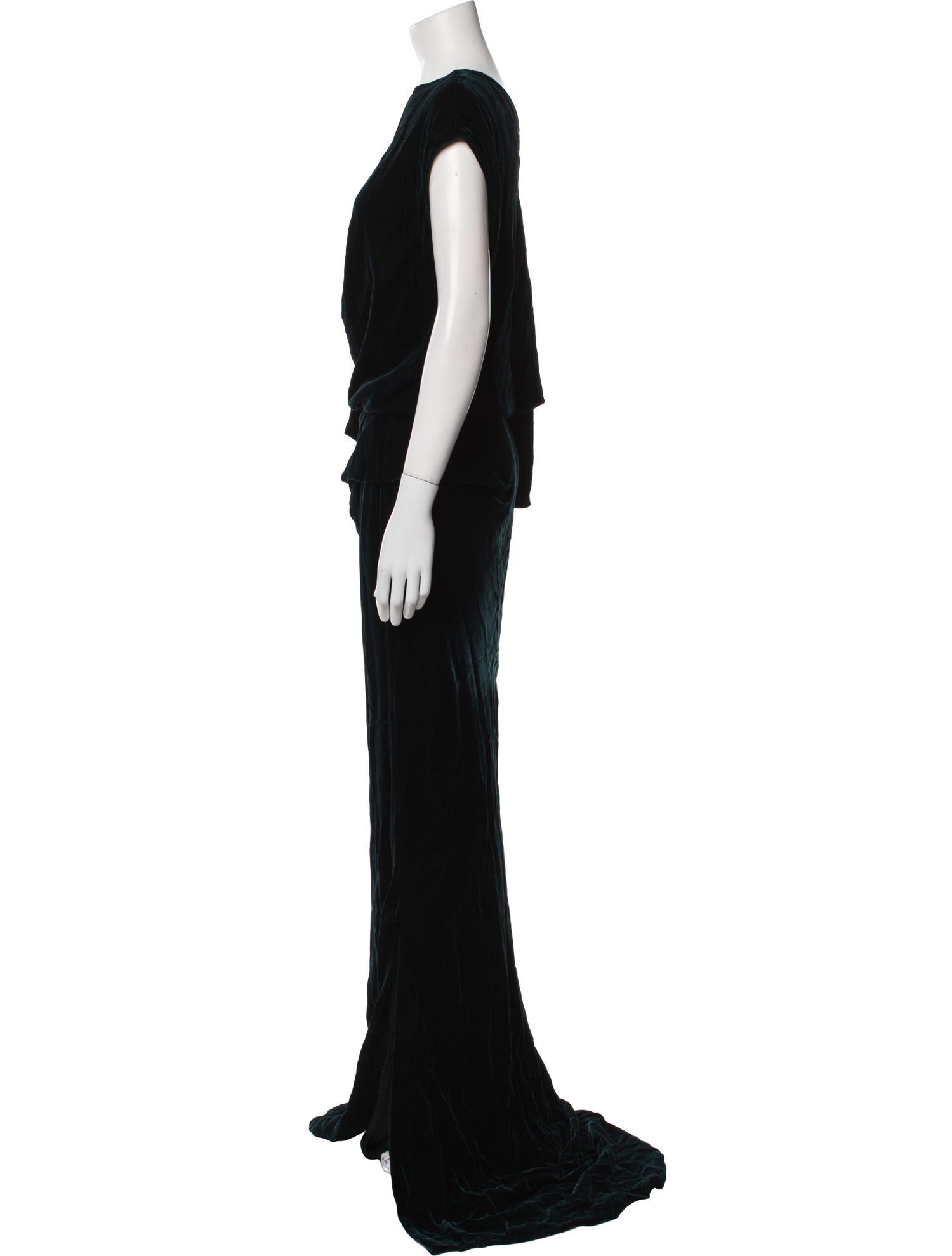 Bibhu Mohapatra Bateau Neckline Long Dress