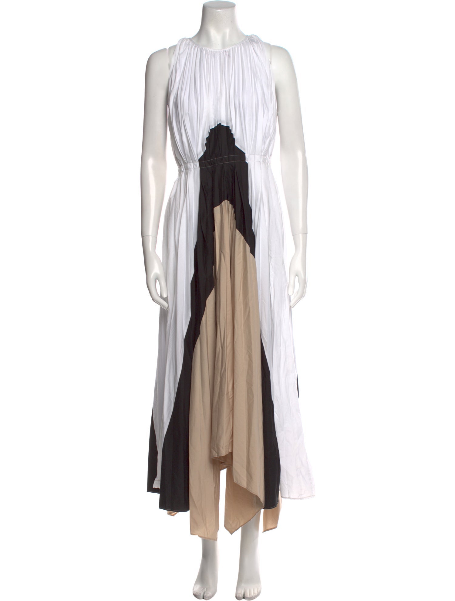 Bibhu Mohapatra Striped Long Dress