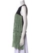 Bibhu Mohapatra Silk Colorblock Pattern Top
