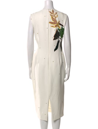 Bibhu Mohapatra Printed Midi Length Dress