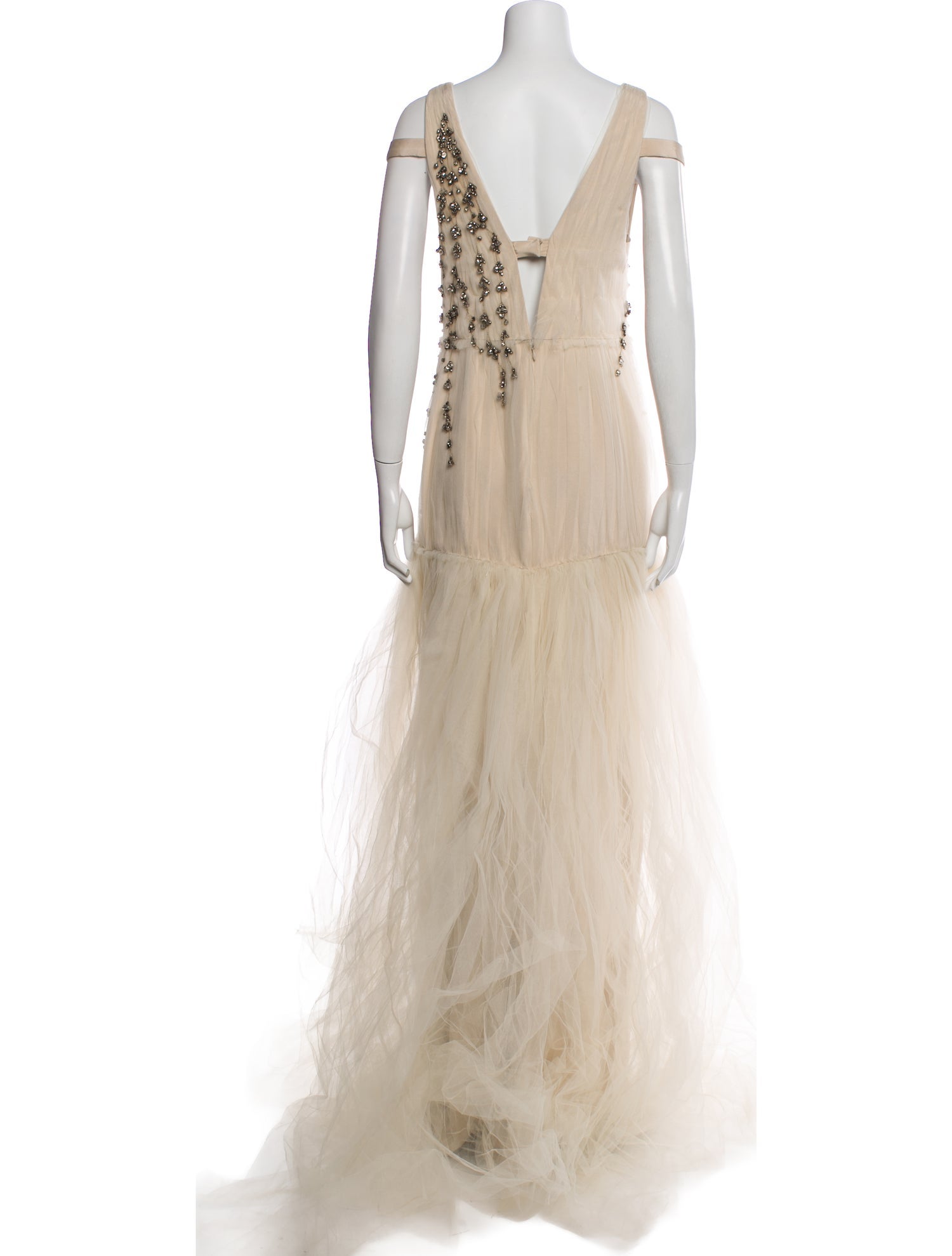 Bibhu Mohapatra Square Neckline Long Dress