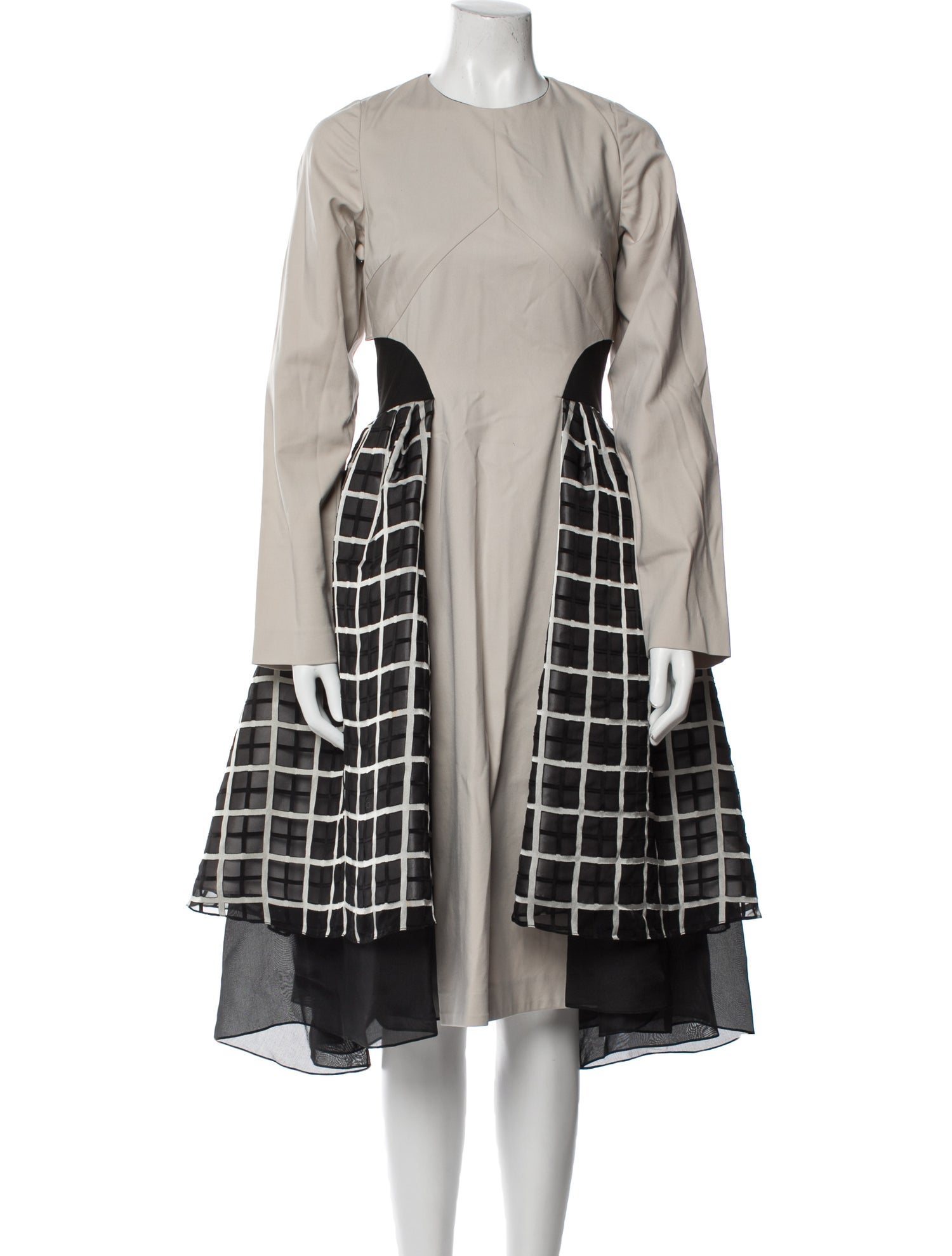 Bibhu Mohapatra Printed Midi Length Dress