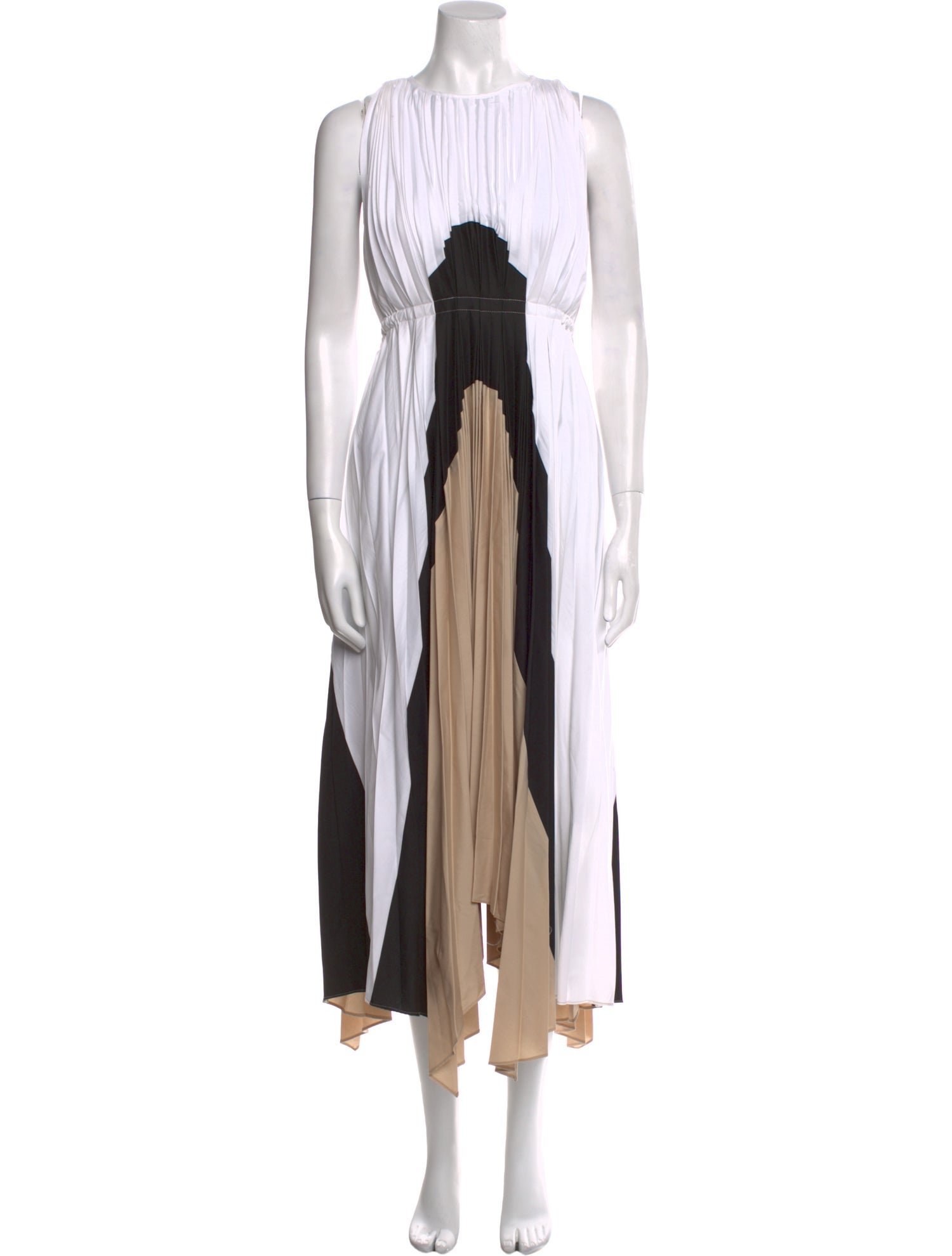 Bibhu Mohapatra Striped Long Dress