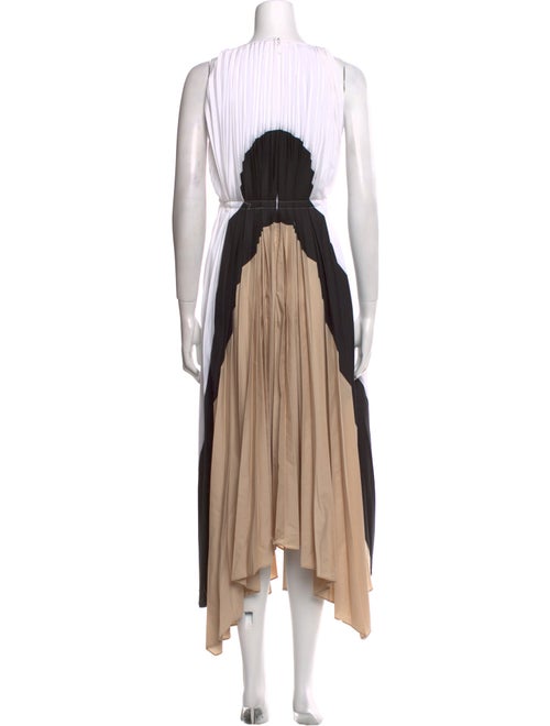 Bibhu Mohapatra Striped Long Dress