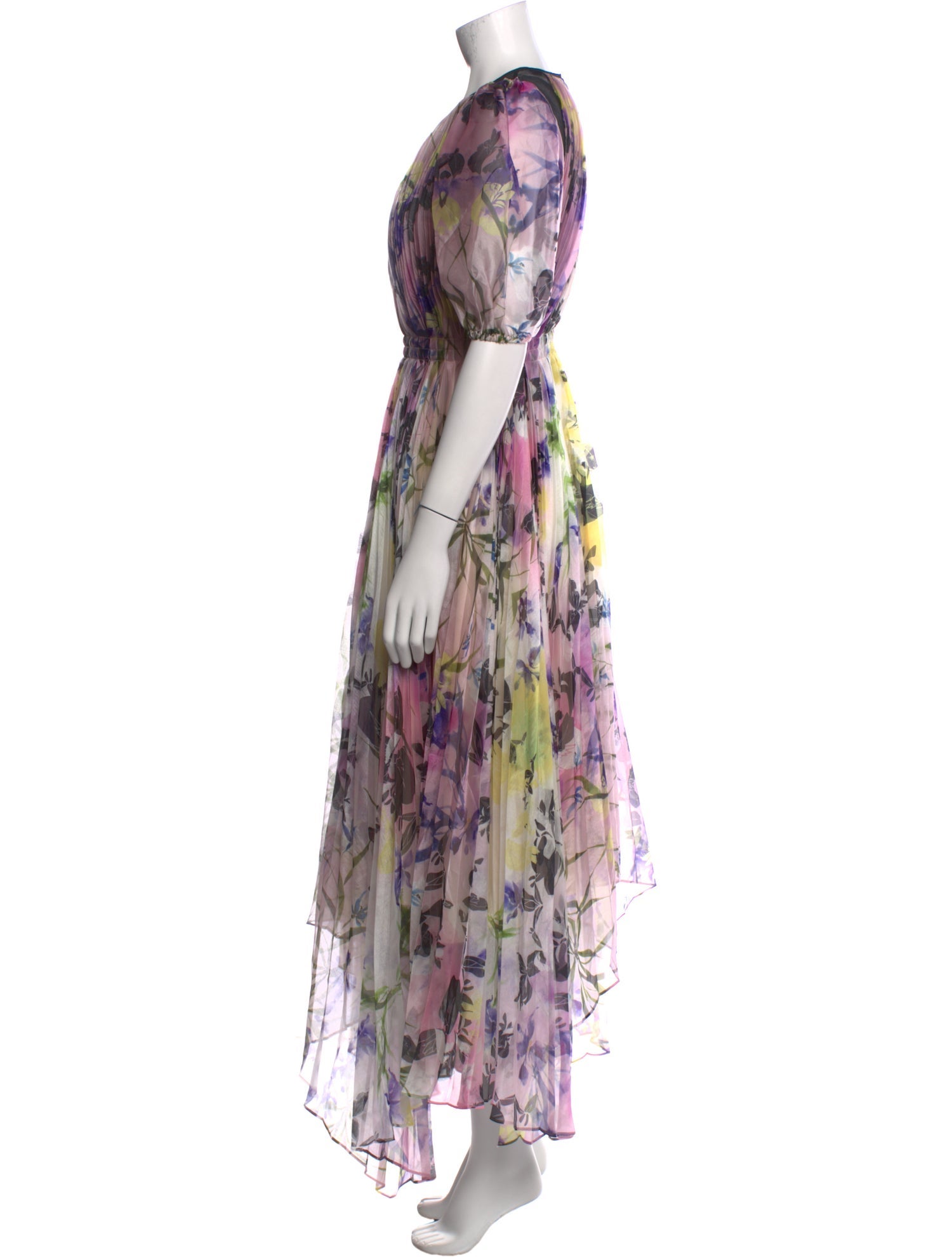 Bibhu Mohapatra Floral Print Long Dress