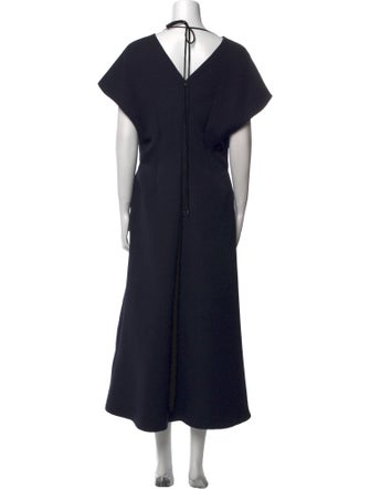 Bibhu Mohapatra Scoop Neck Long Dress