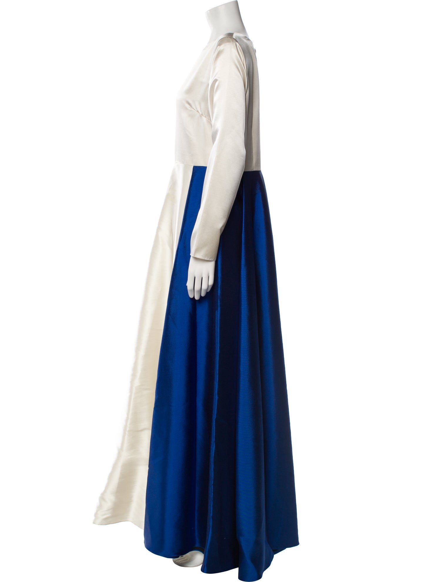 Bibhu Mohapatra Bateau Neckline Long Dress
