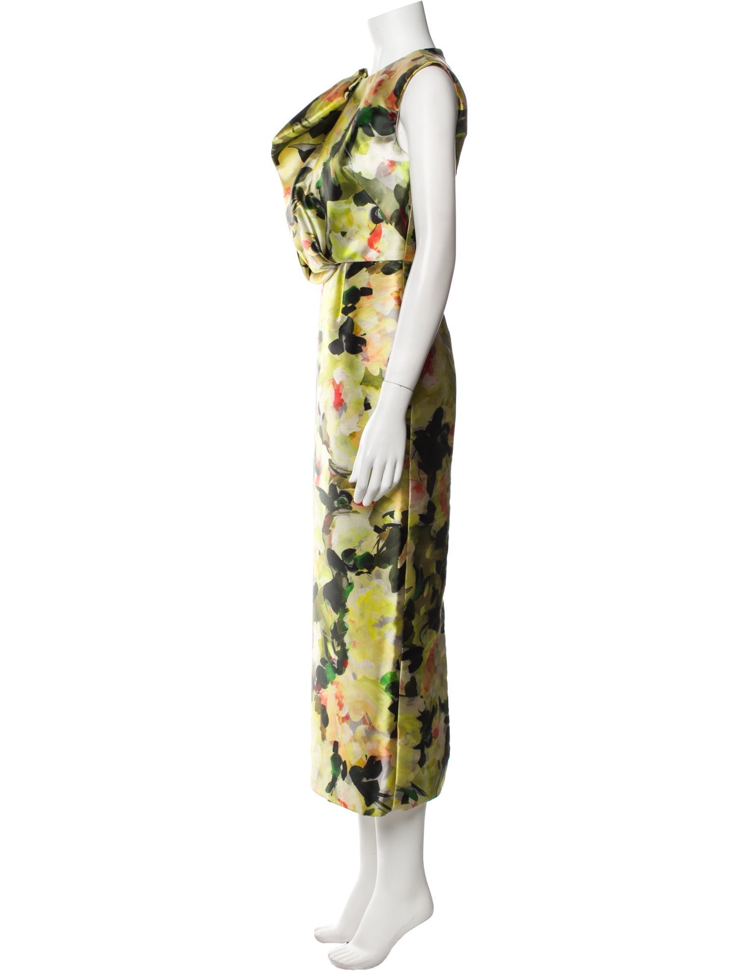 Bibhu Mohapatra Floral Print Long Dress