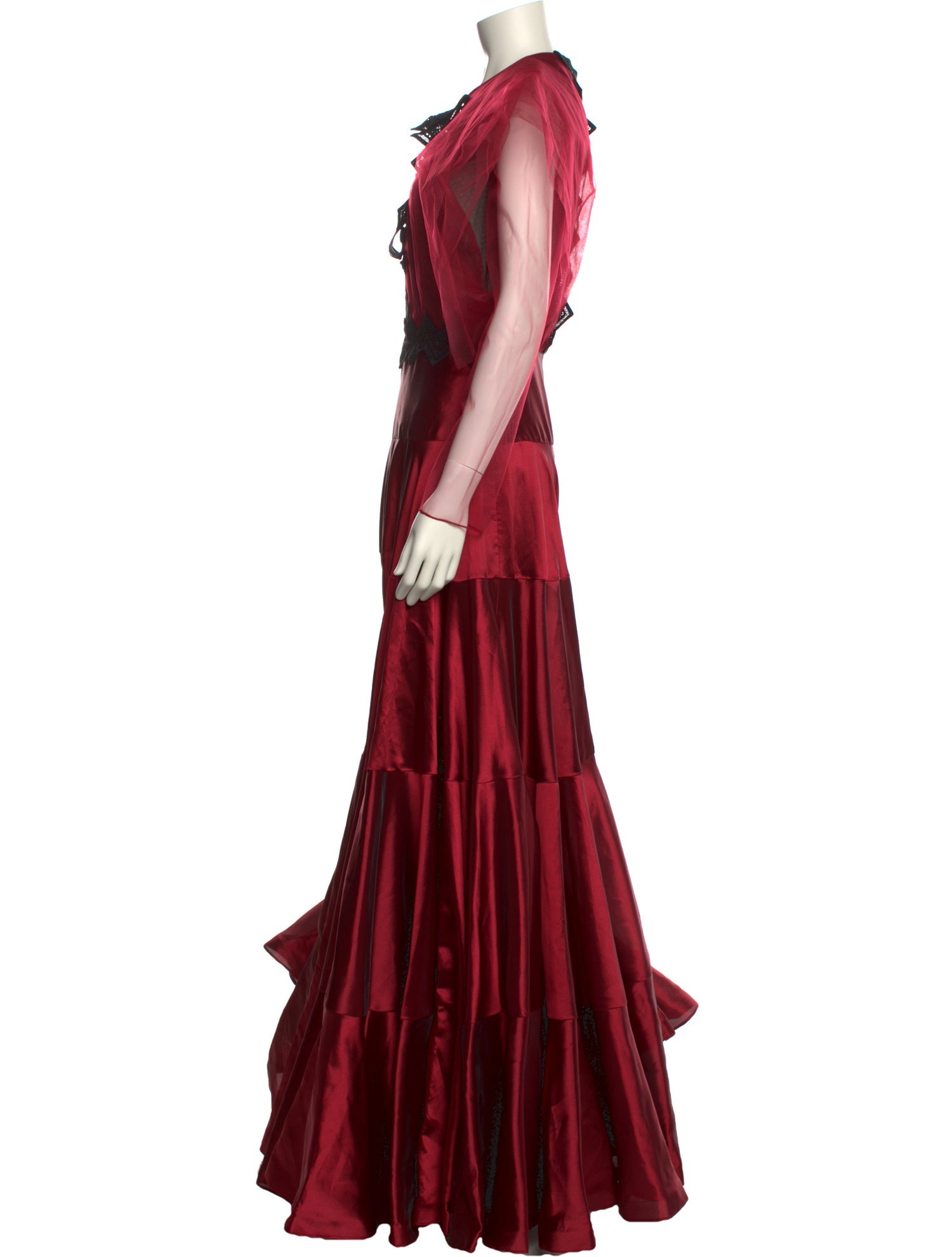 Bibhu Mohapatra Crew Neck Long Dress