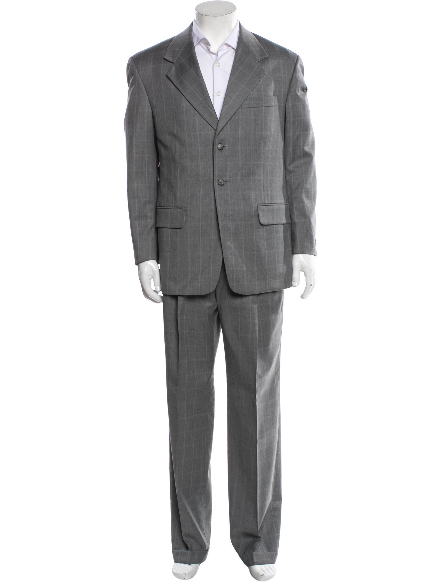 Biella Collezioni Wool Two-Piece Suit