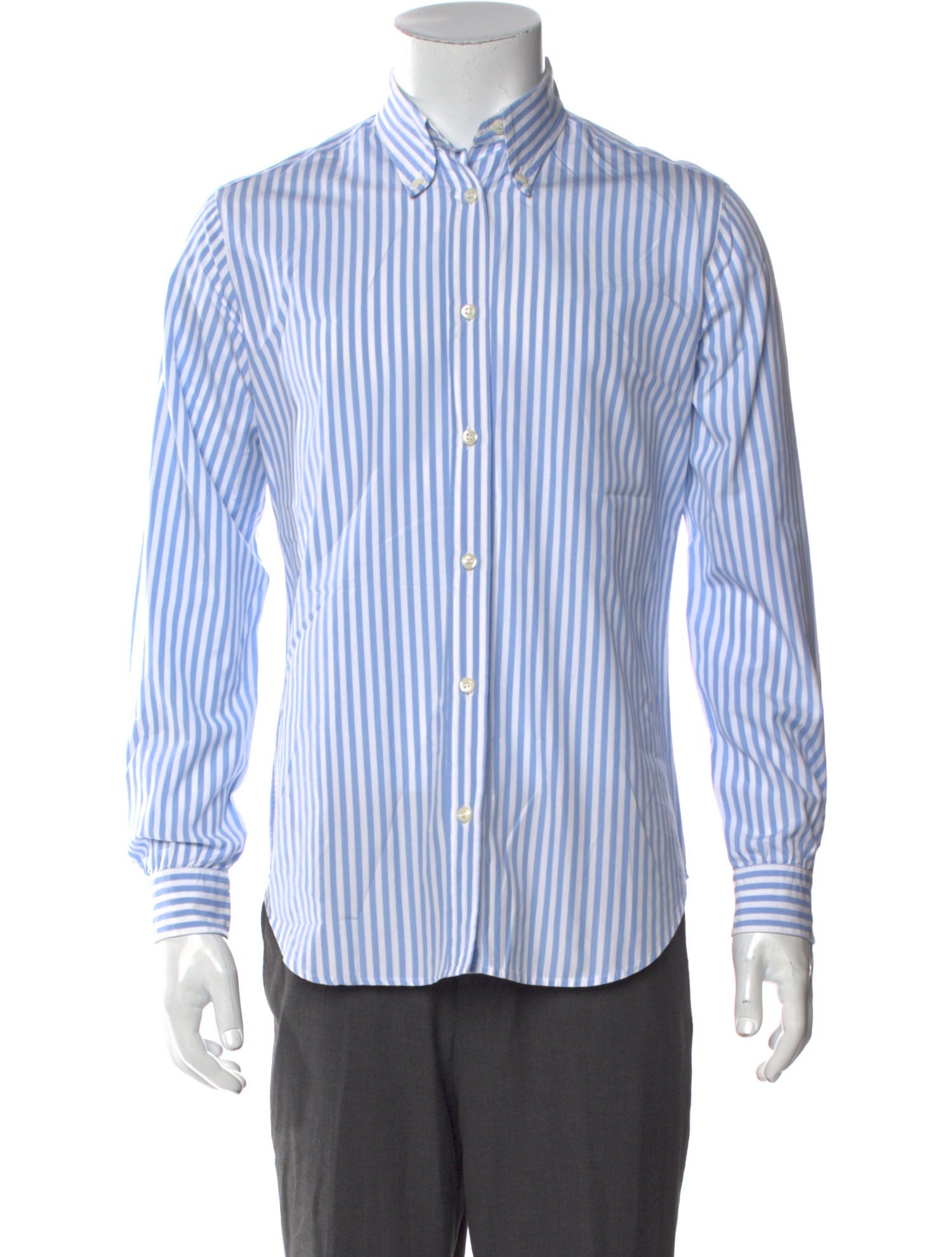 Biella Collezioni Striped Long Sleeve Shirt
