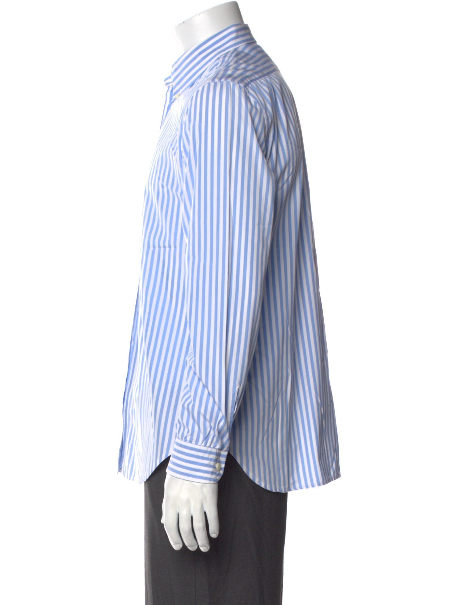 Biella Collezioni Striped Long Sleeve Shirt