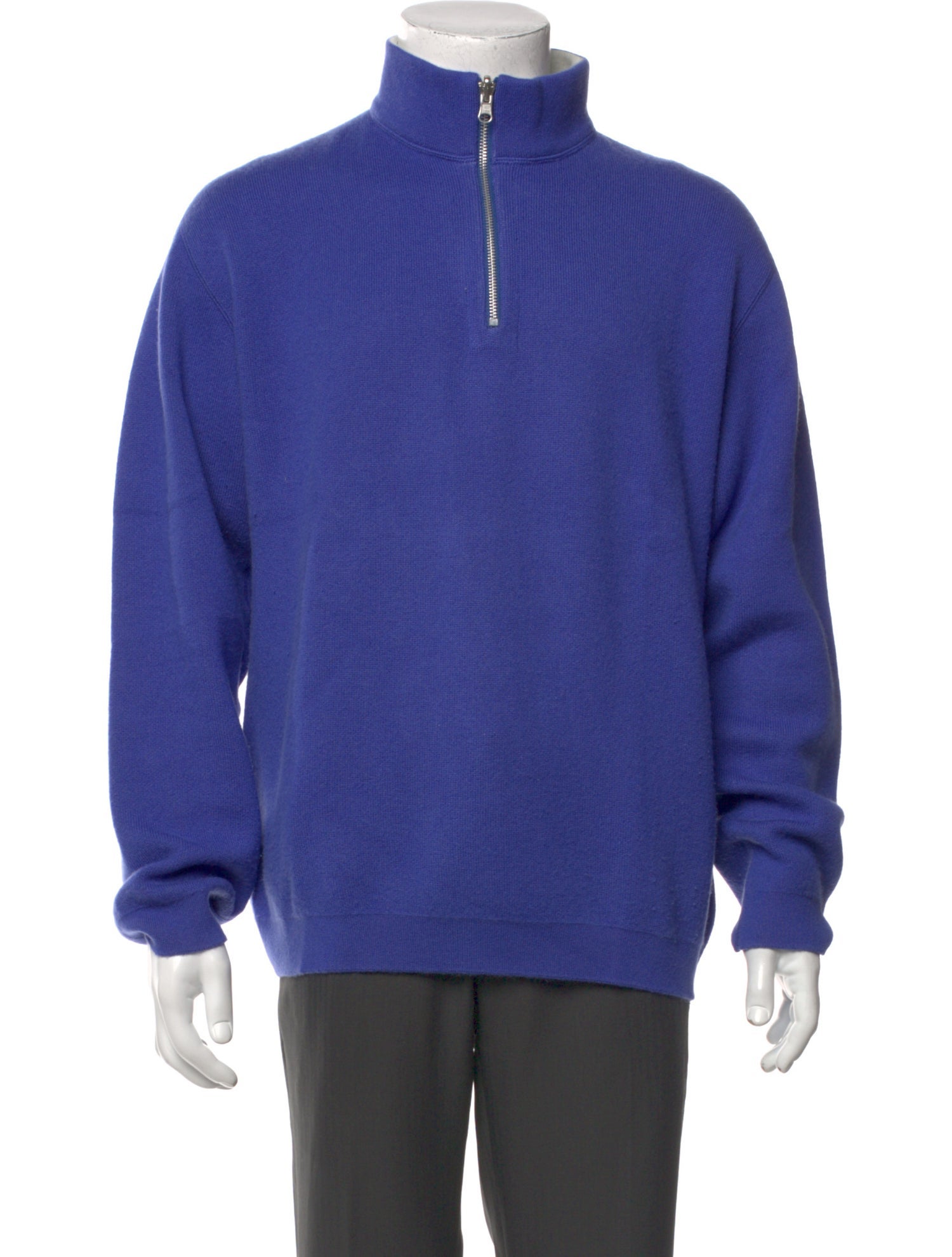Biella Collezioni Cashmere Mock Neck Pullover