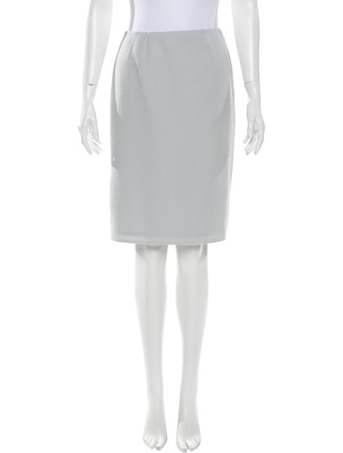 Bill Blass Knee-Length Skirt Grey