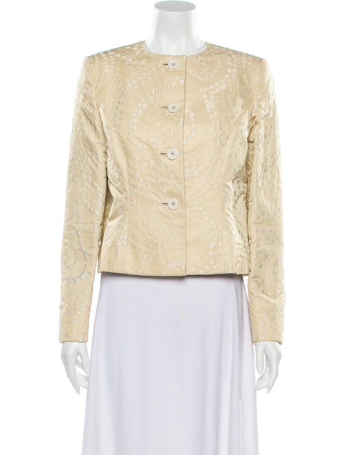 Bill Blass Tweed Pattern Evening Jacket