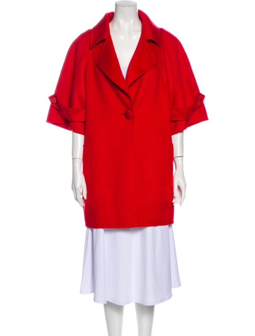 Bill Blass Coat Red
