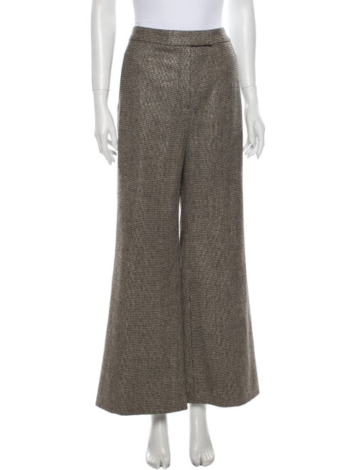 Bill Blass Vintage Wide Leg Pants Black