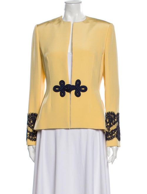 Bill Blass Evening Jacket Yellow