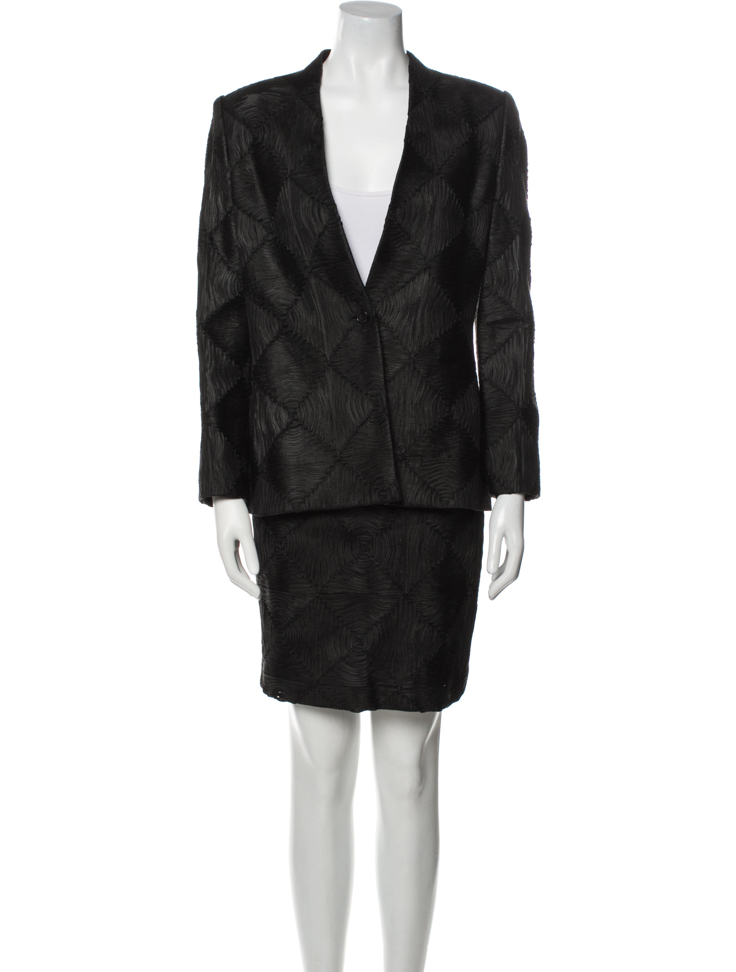 Bill Blass Vintage 1990's Skirt Suit