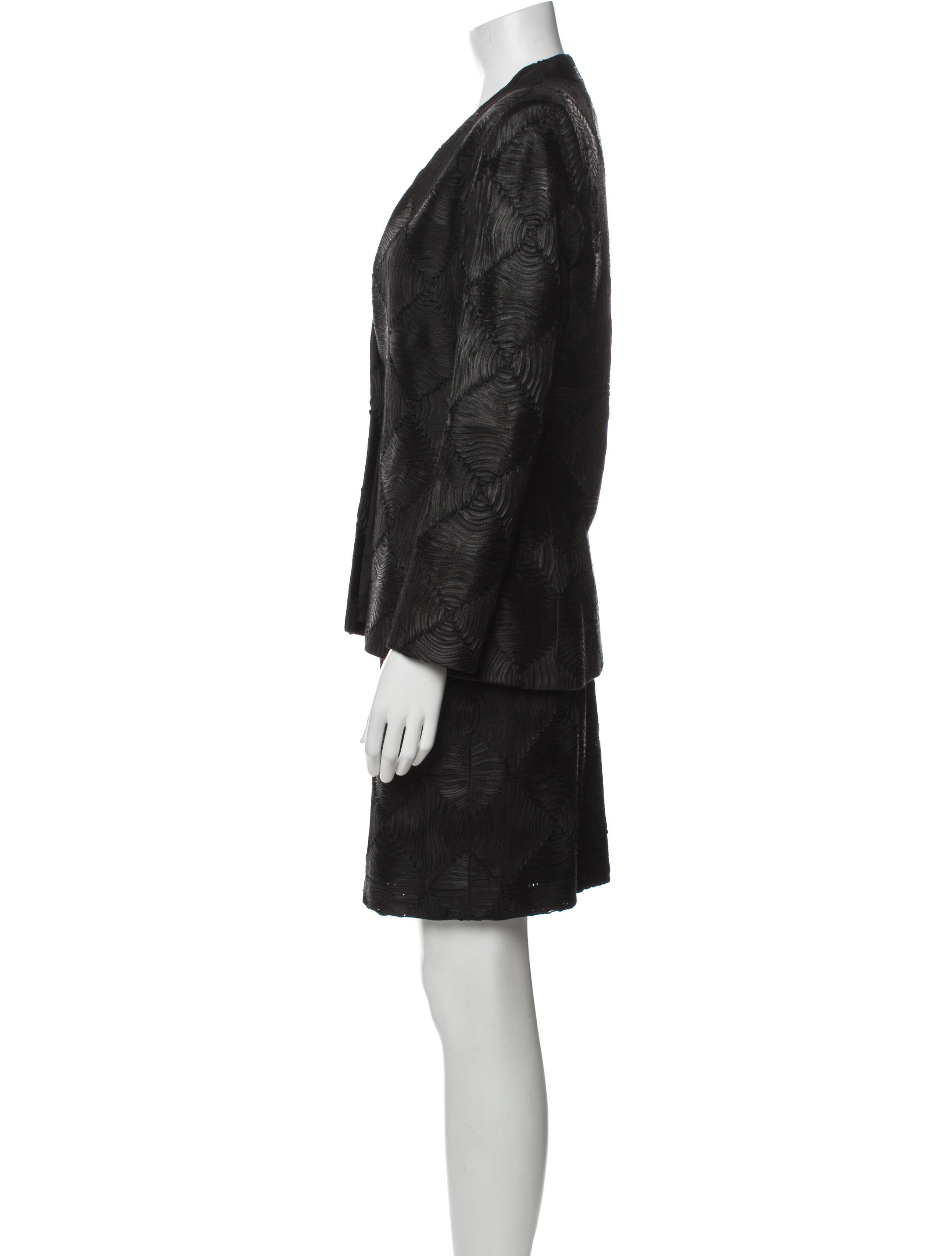 Bill Blass Vintage 1990's Skirt Suit