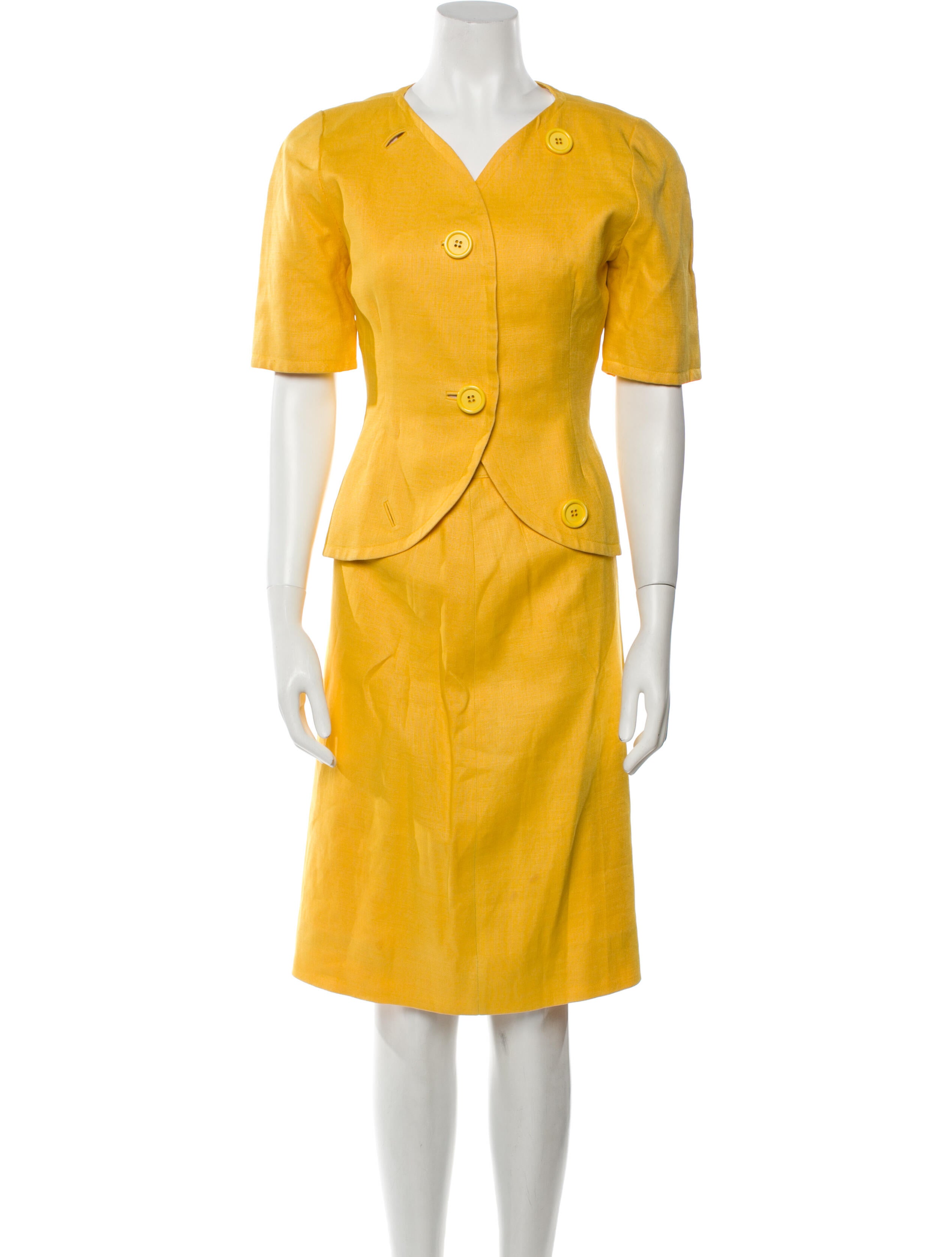 Bill Blass Vintage 1980's Skirt Suit