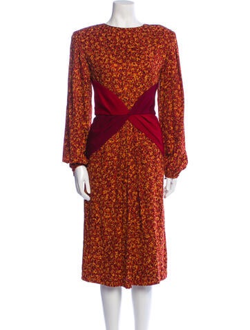 Bill Blass Dresses Vintage Knee-Length Dress US 12 | XL