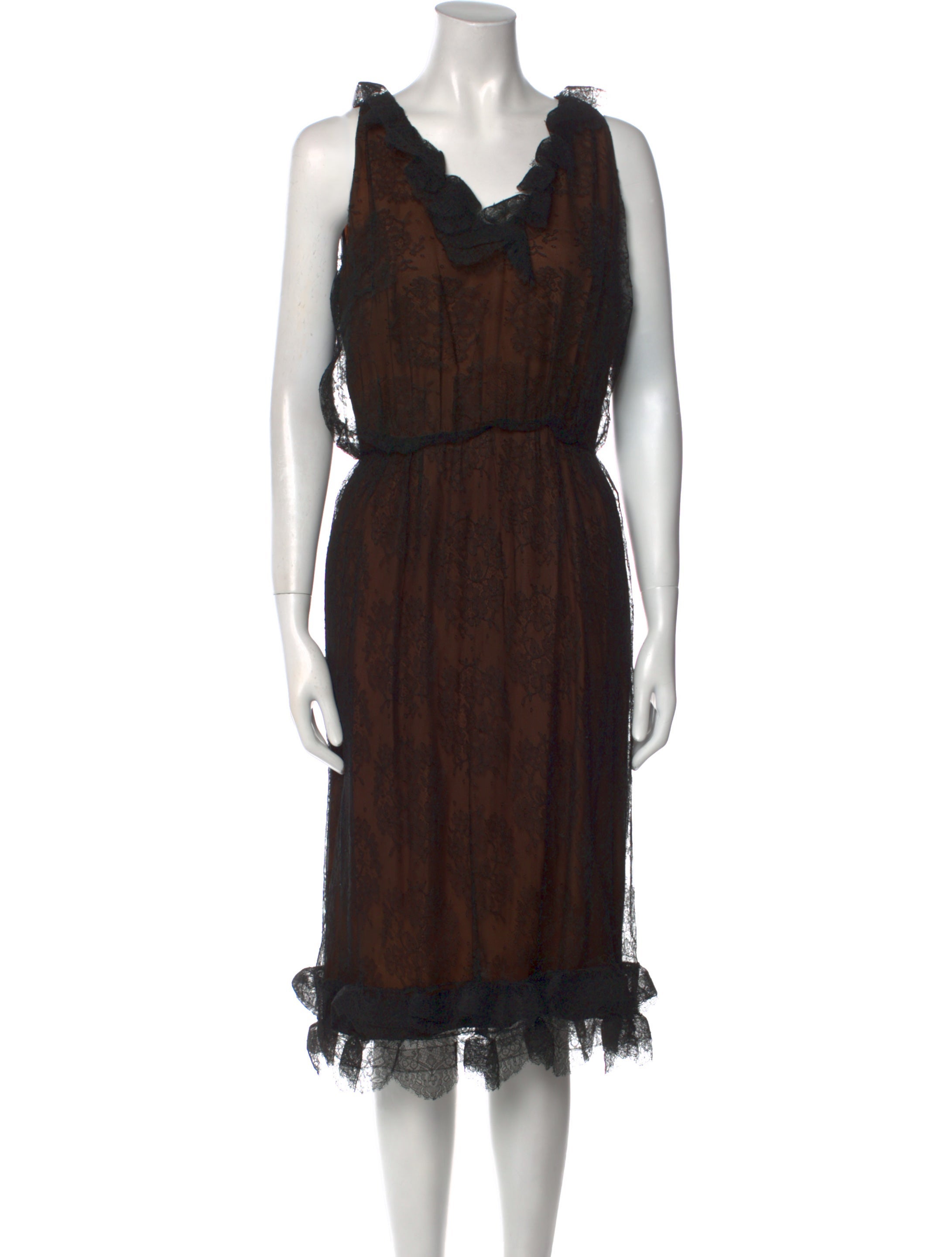 Bill Blass Vintage Midi Length Dress