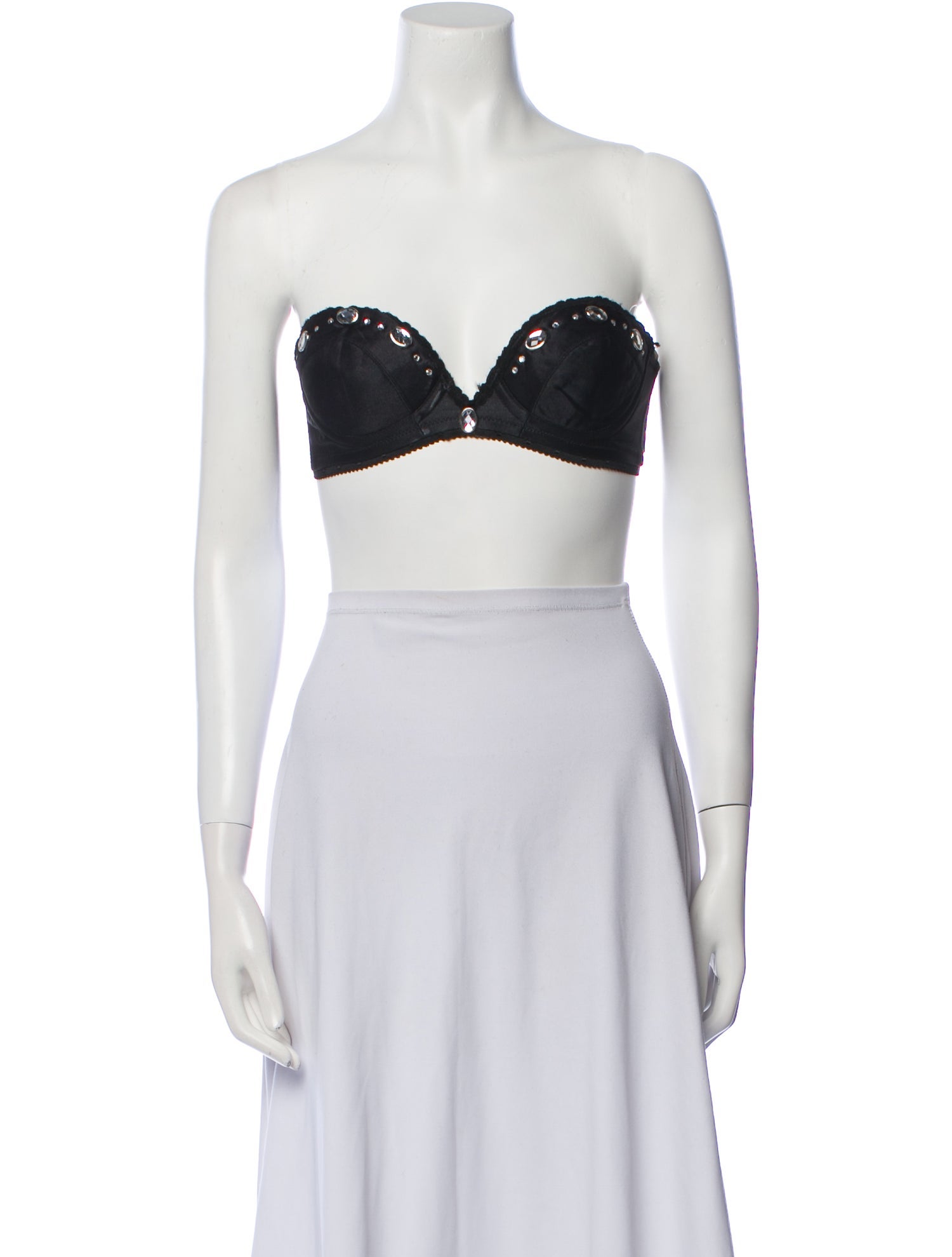 Bill Blass Strapless Crop Top w/ Tags