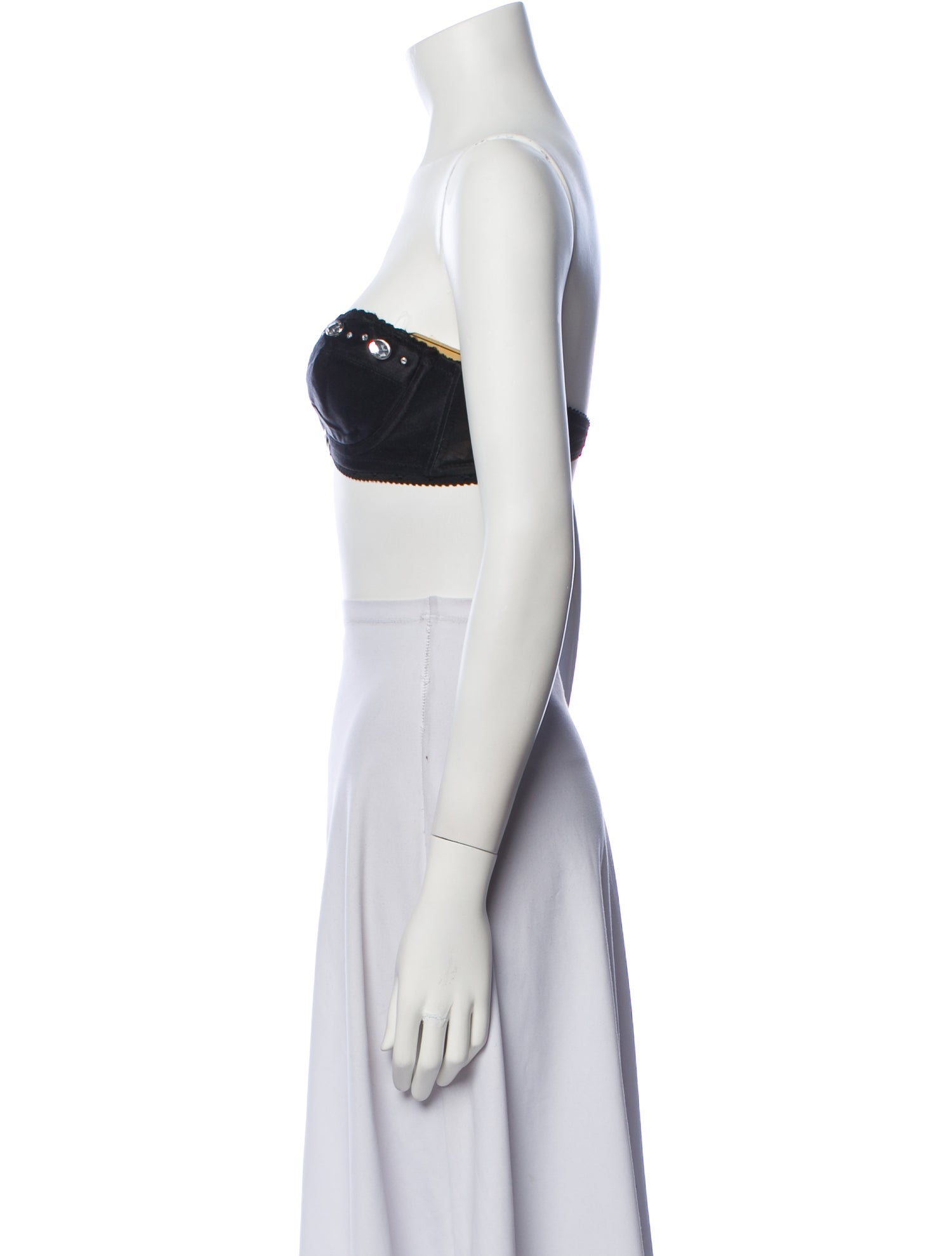 Bill Blass Strapless Crop Top w/ Tags