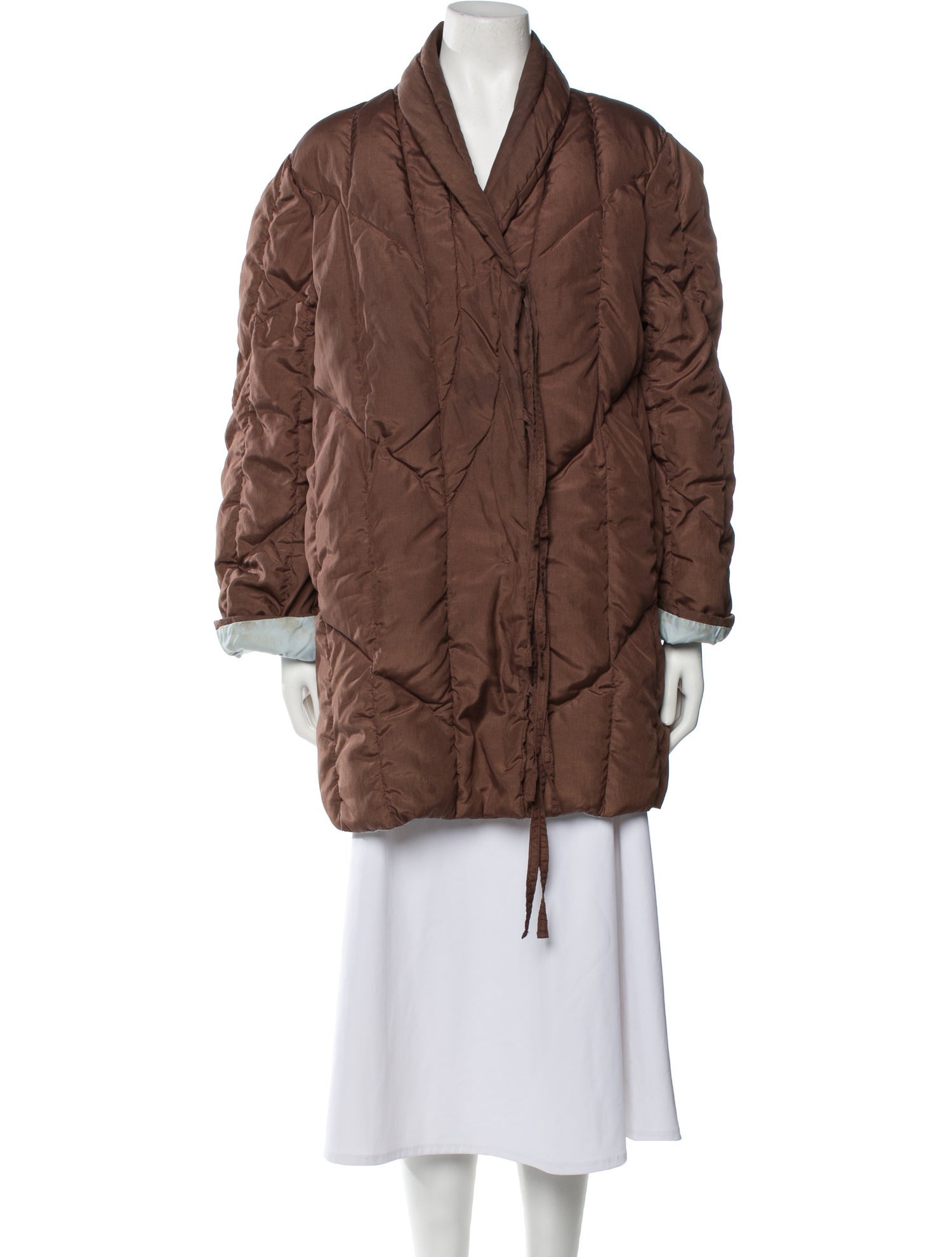 Bill Blass Vintage 1980's Down Coat
