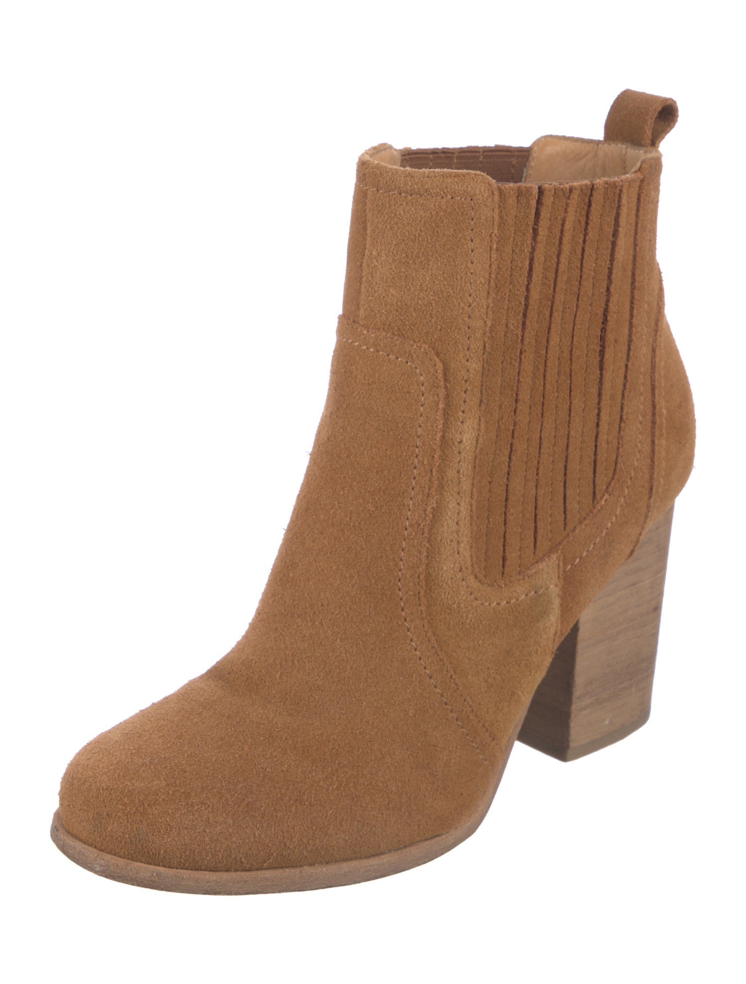 Bill Blass Suede Chelsea Boots